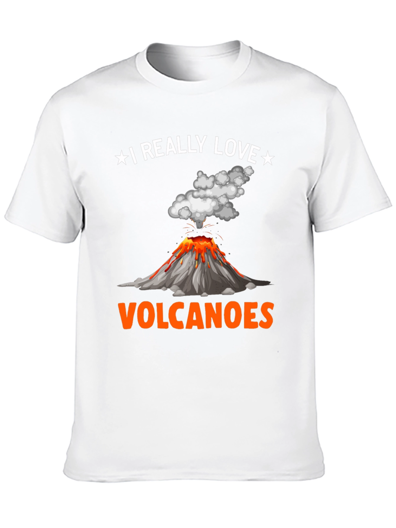 I Really Love Volcanoes Graphic Tee