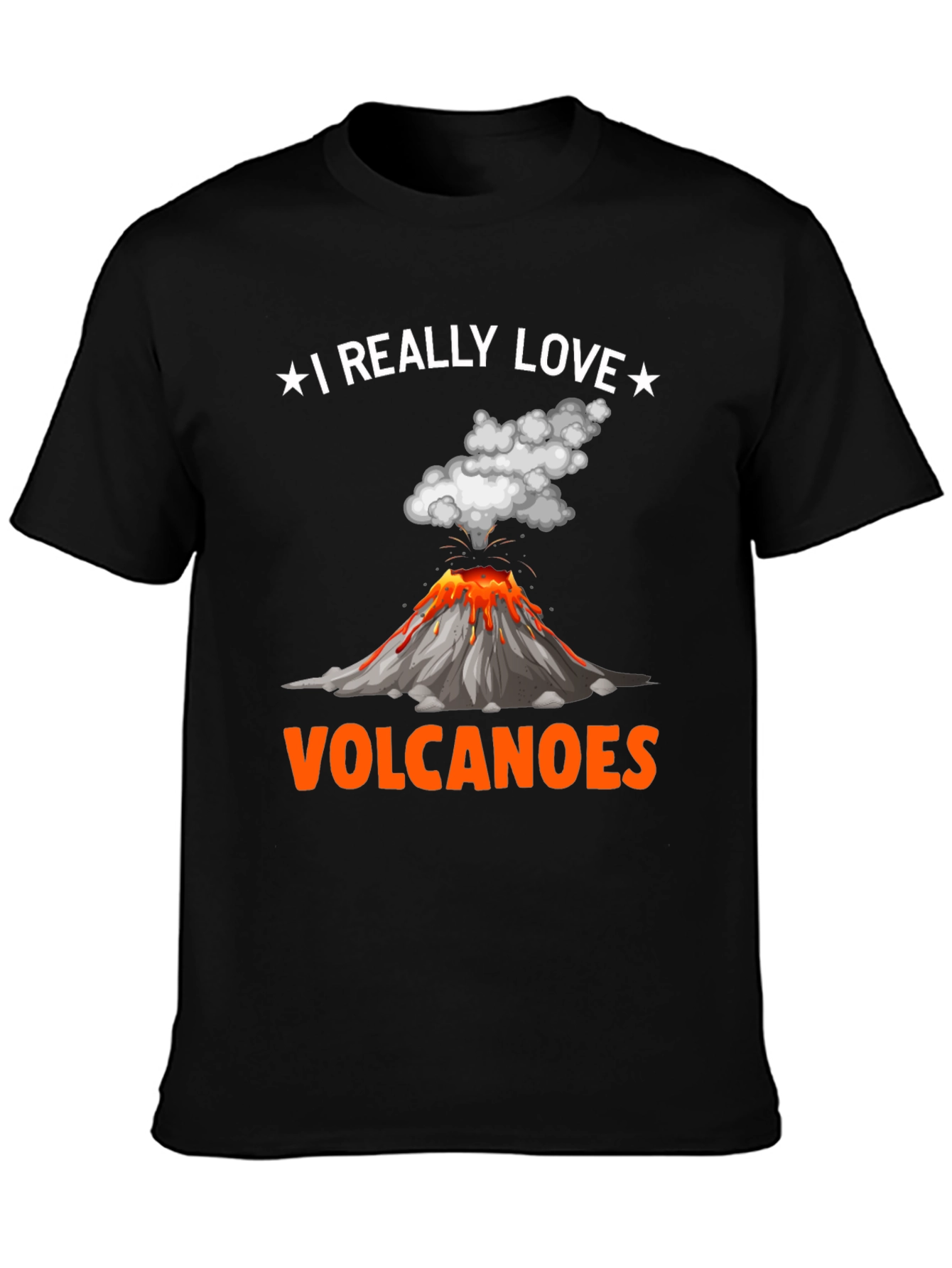 I Really Love Volcanoes Graphic Tee