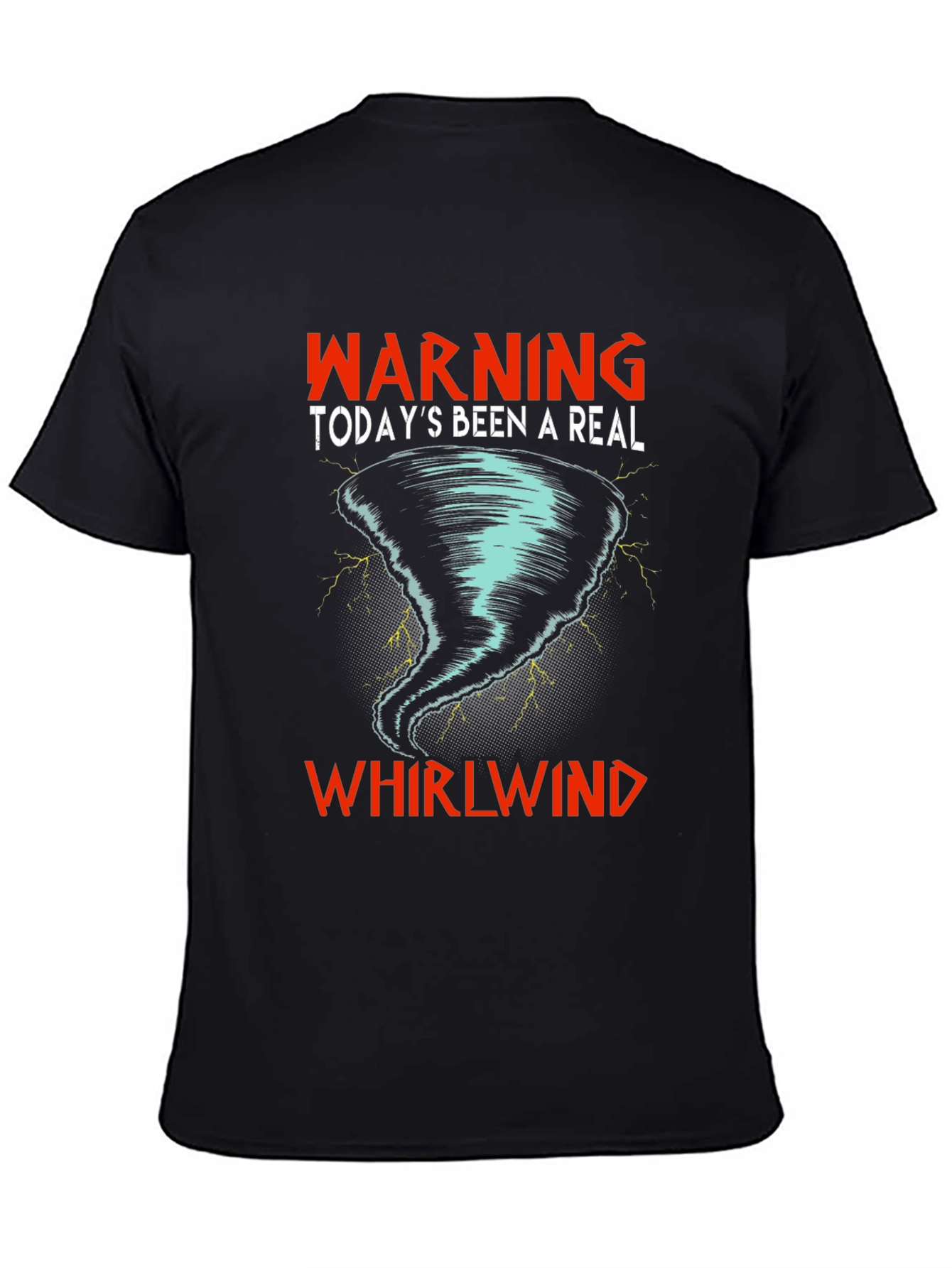 Warning Whirlwind Graphic T-Shirt
