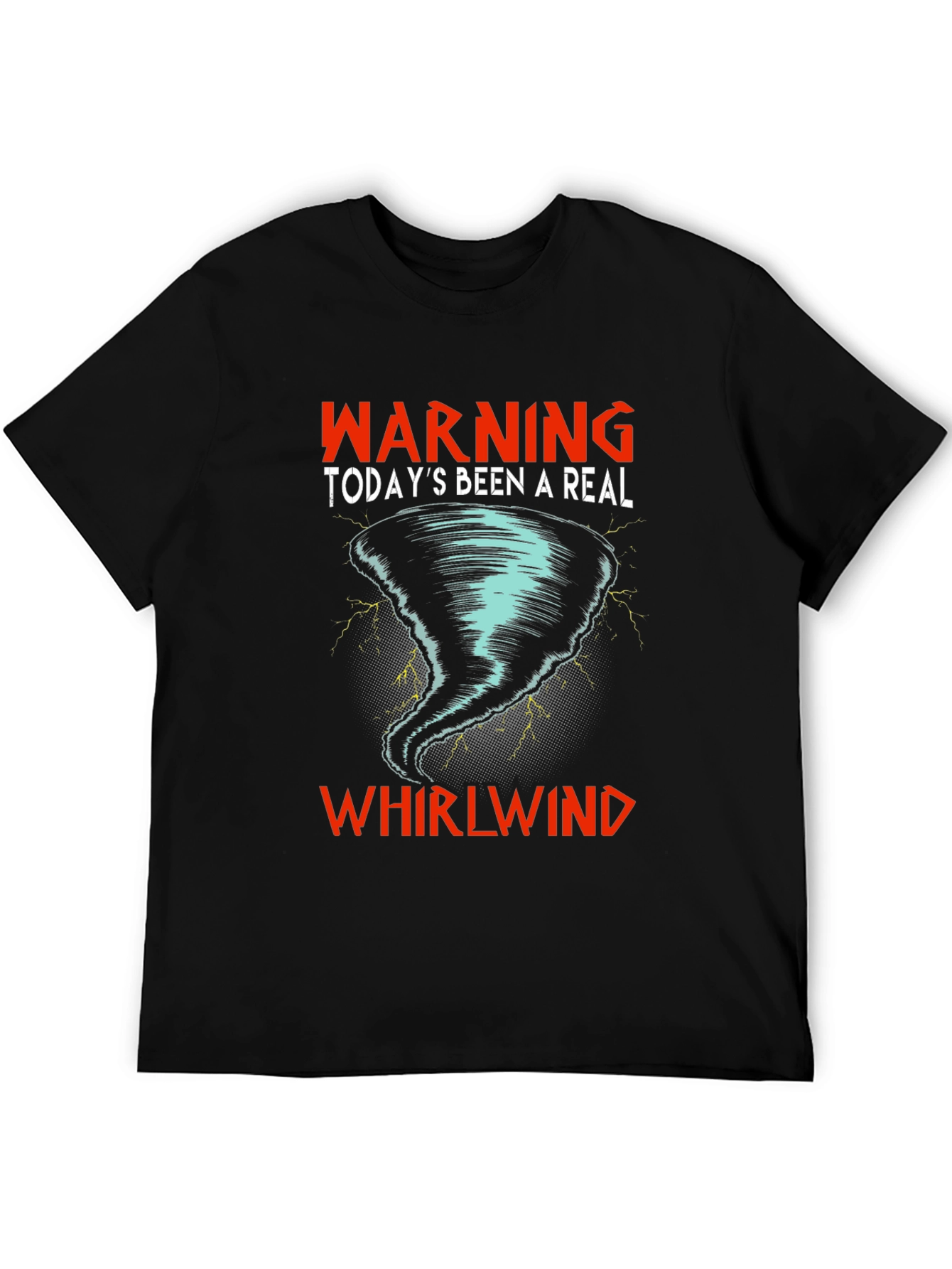 Warning Whirlwind Graphic T-Shirt