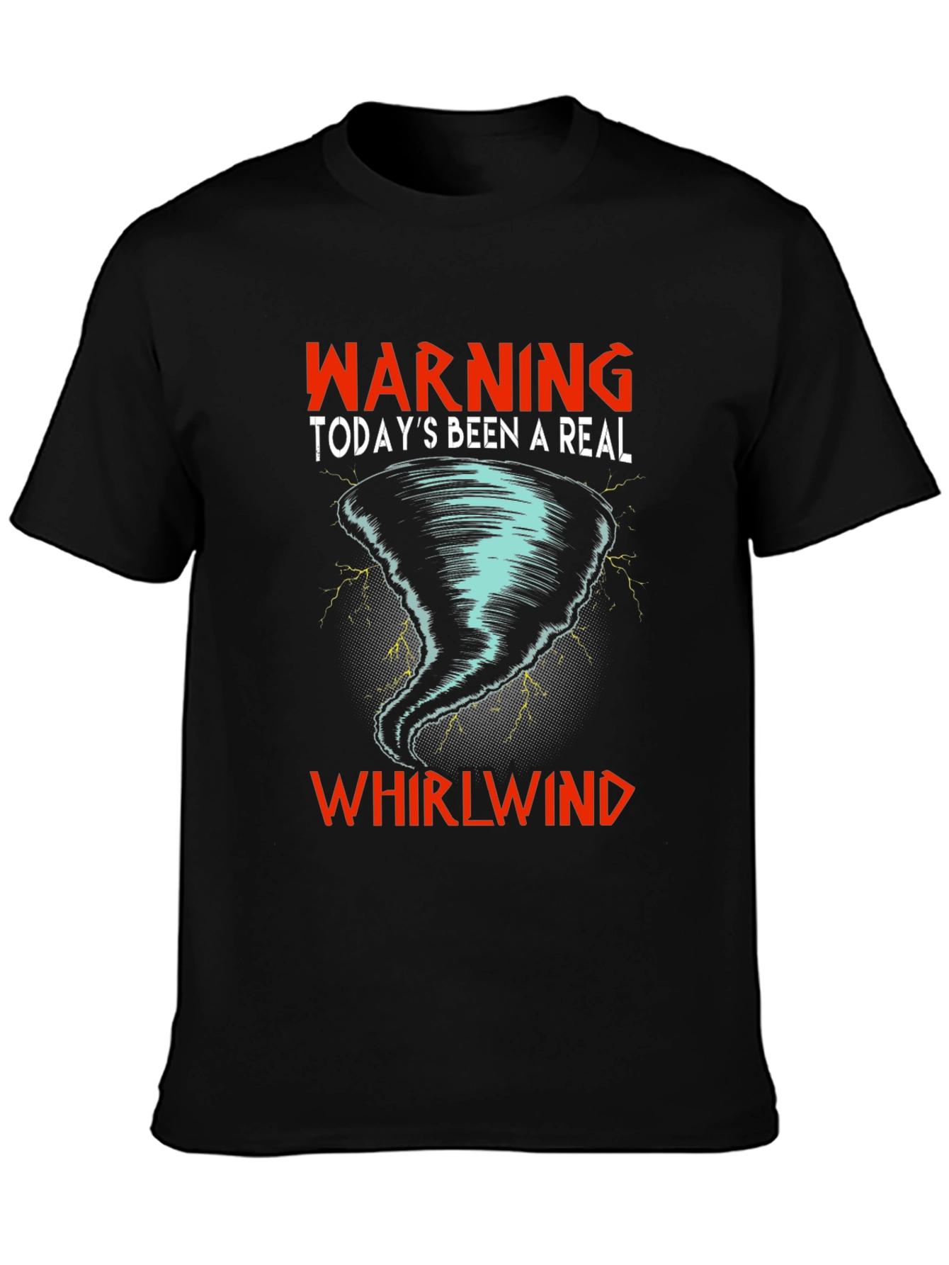 Warning Whirlwind Graphic T-Shirt