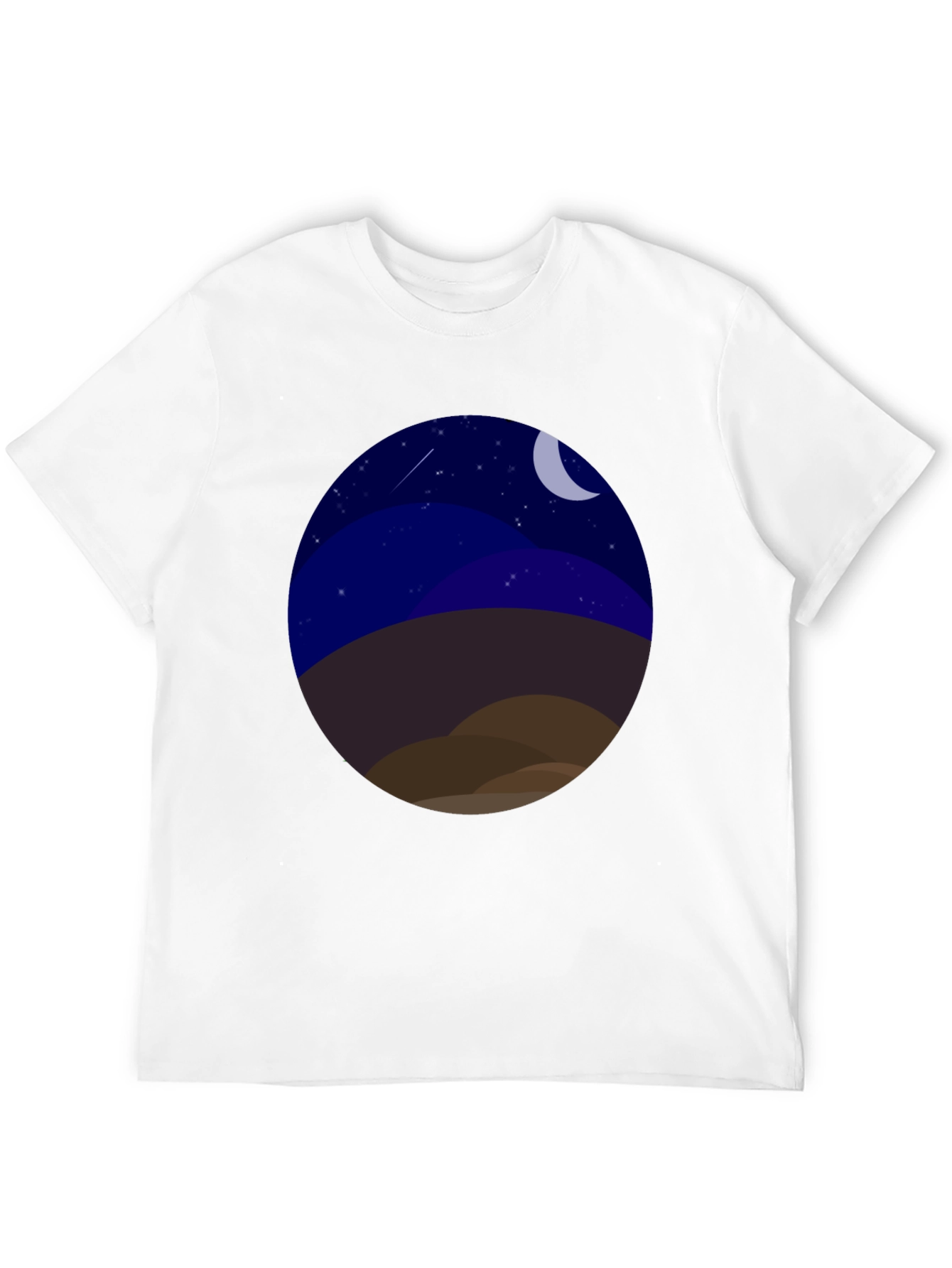 Night Landscape Graphic Tee