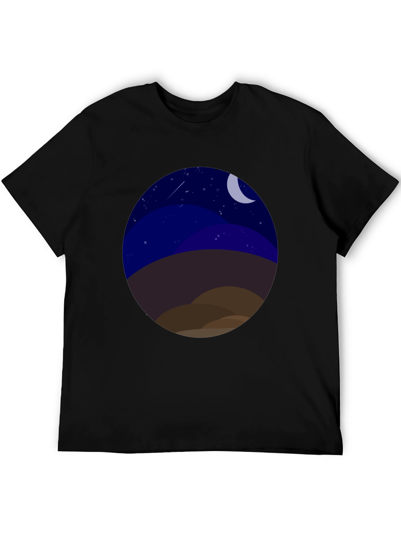 Night Landscape Graphic Tee