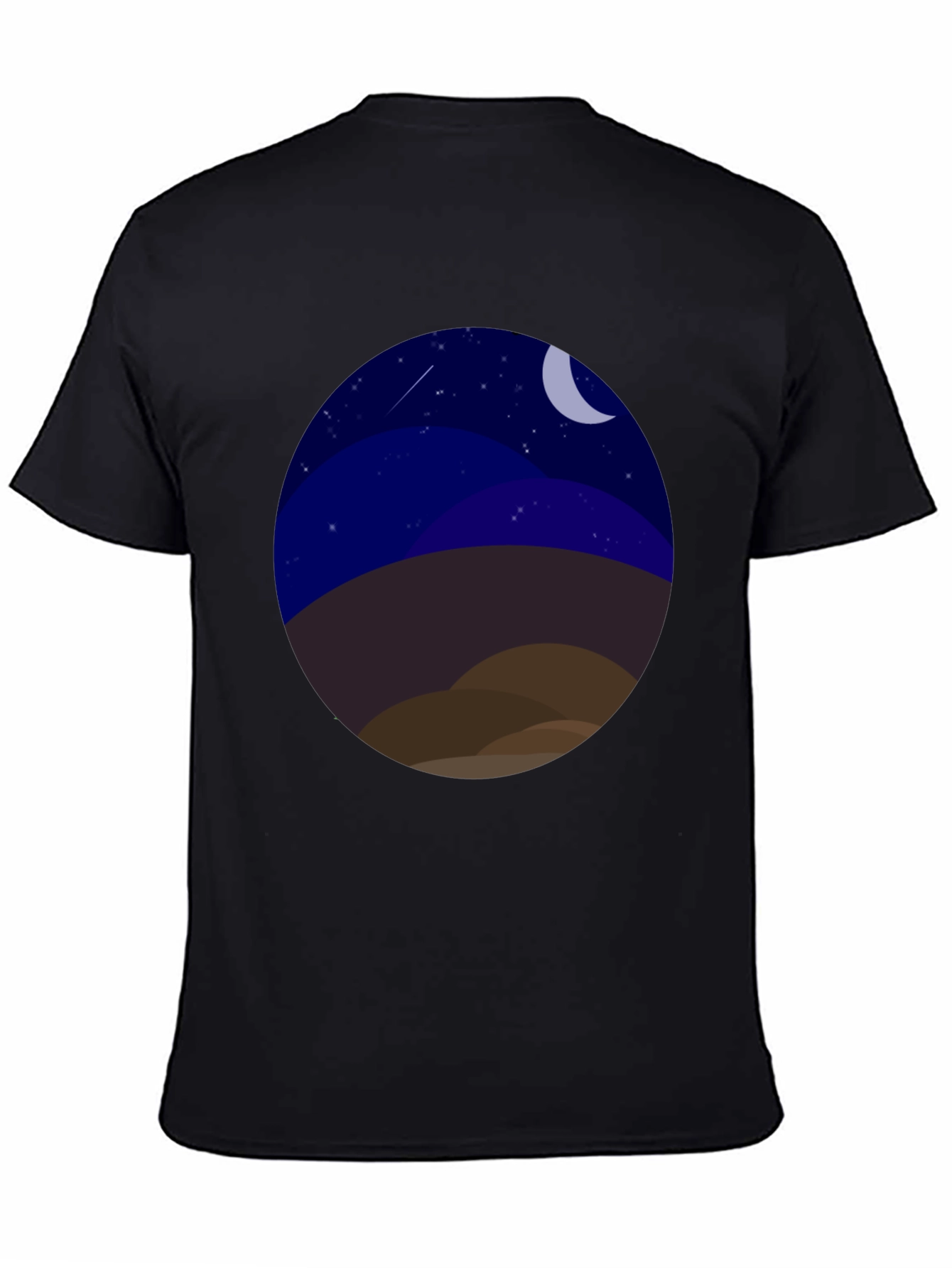 Night Landscape Graphic Tee