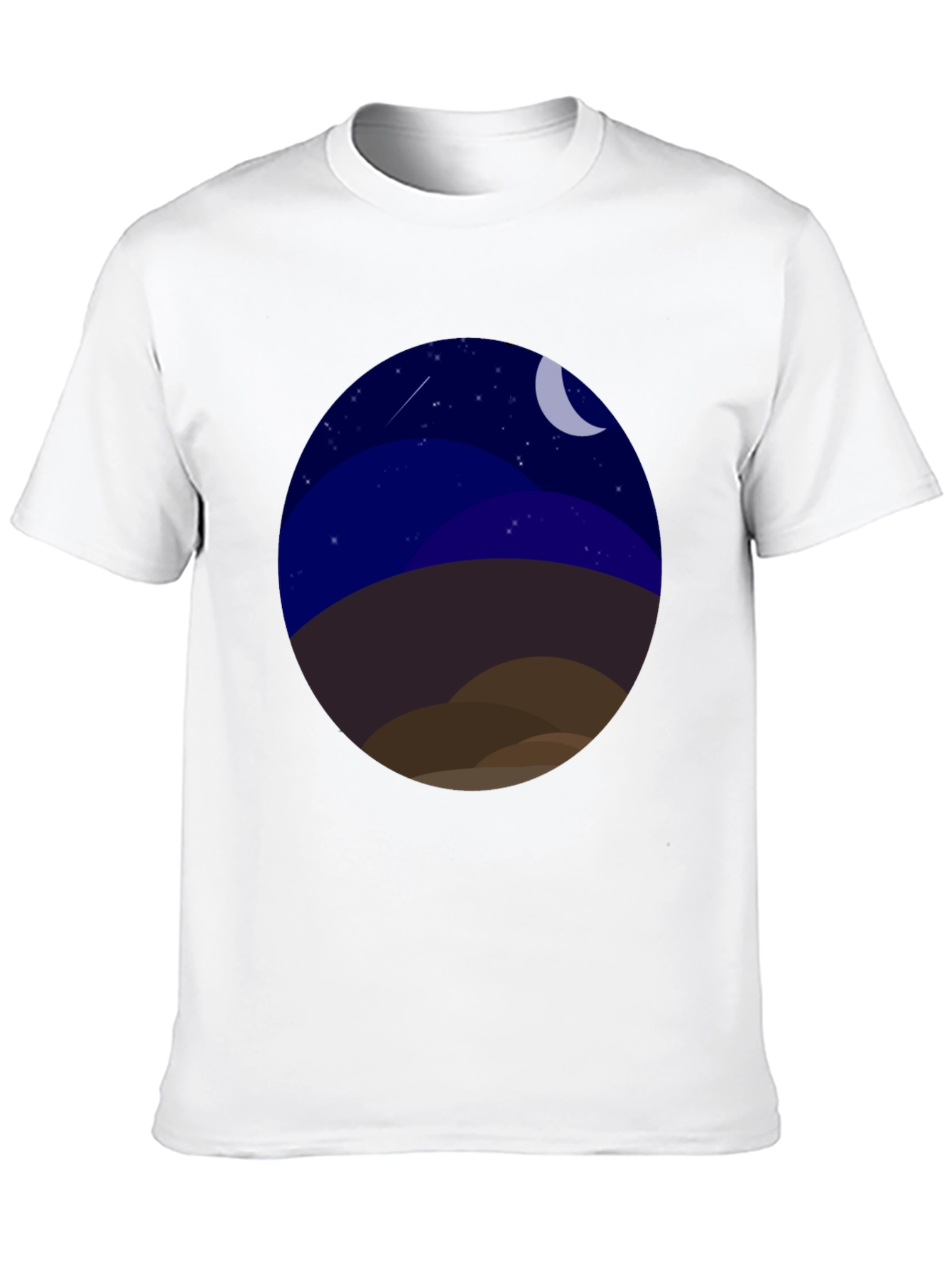 Night Landscape Graphic Tee