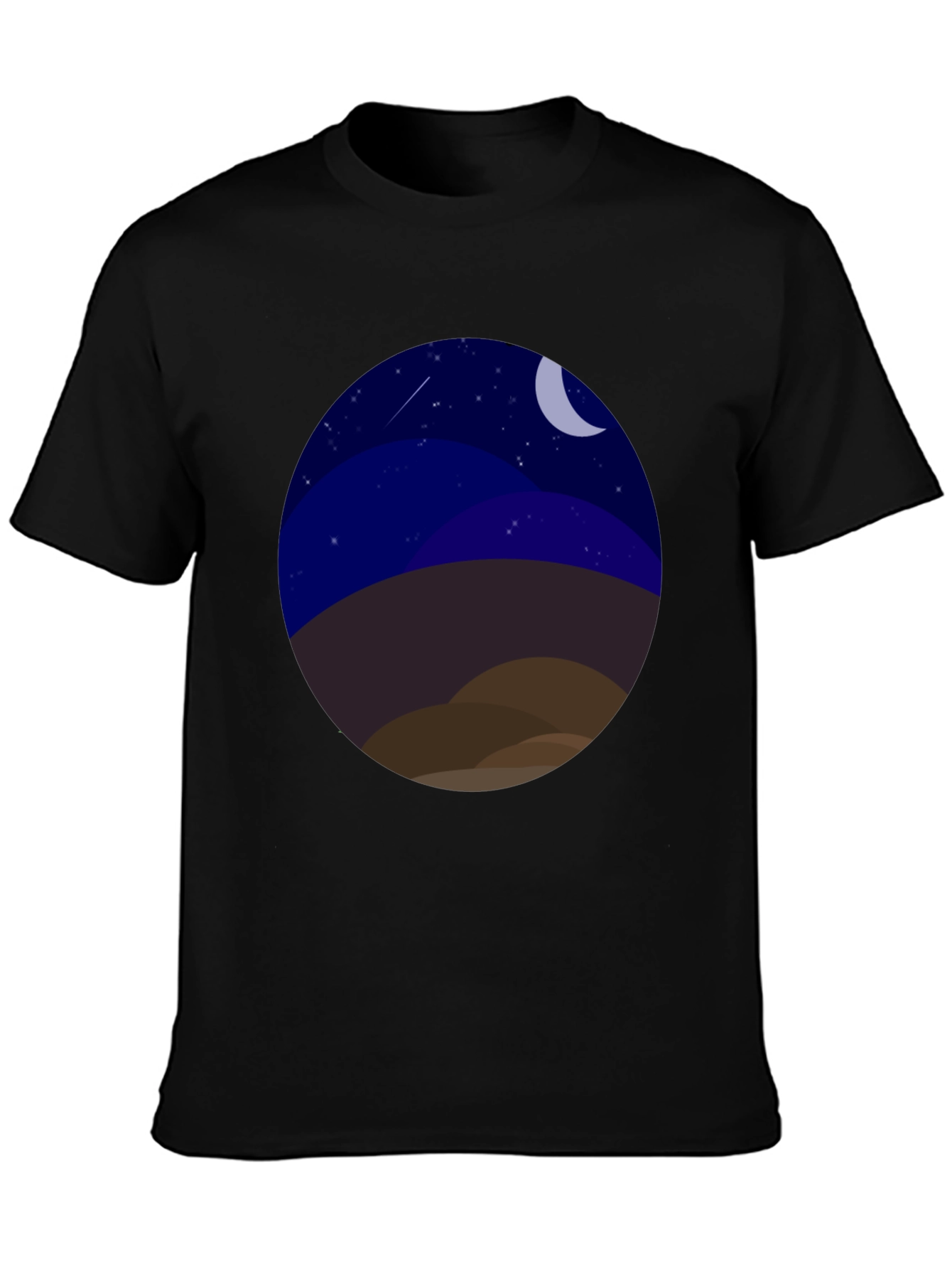 Night Landscape Graphic Tee