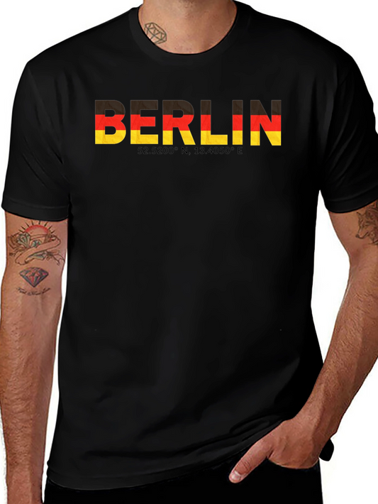 Berlin Germany Flag T-Shirt