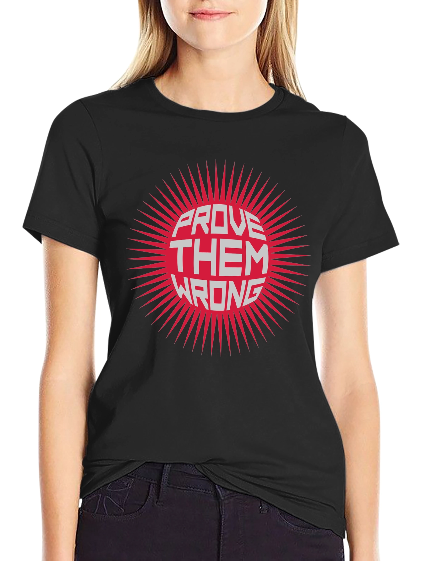 Prove Them Wrong Graphic Tee - Black