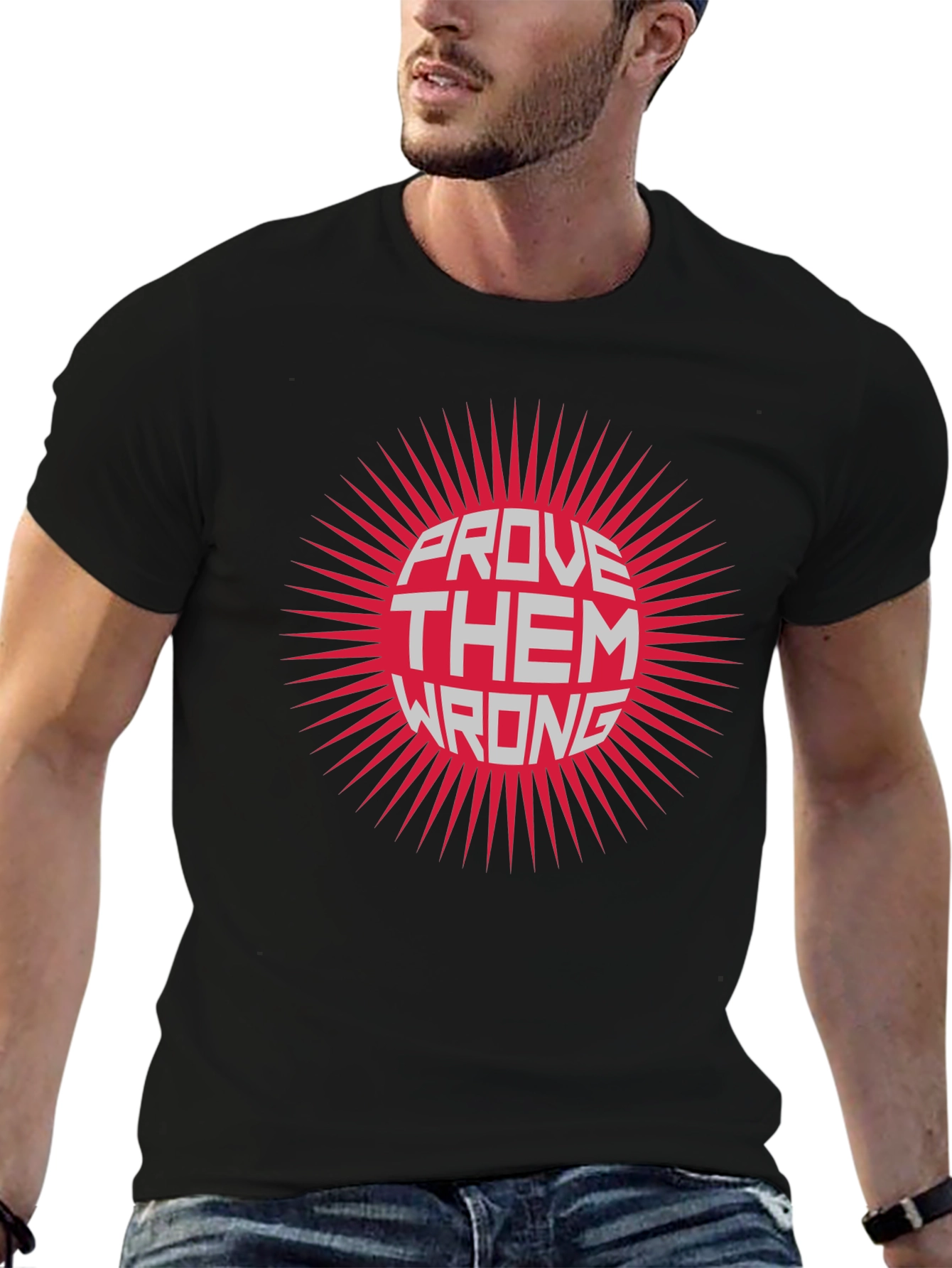 Prove Them Wrong Graphic Tee - Black