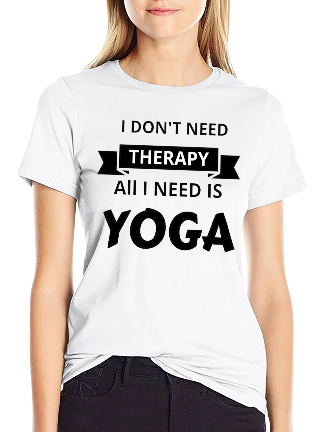 Funny Yoga Therapy T-Shirt