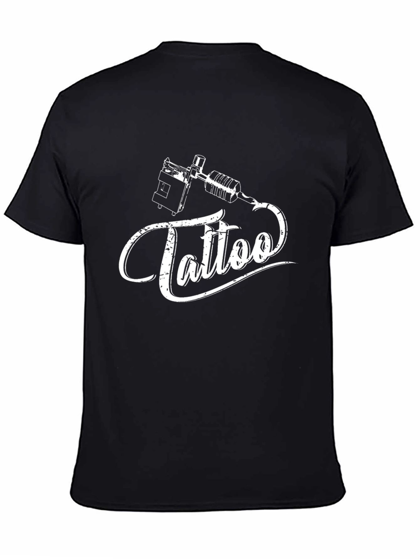 Tattoo Design T-Shirt - Black