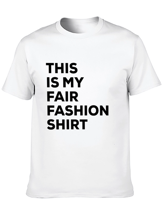 Fair Fashion Statement T-Shirt - Unisex