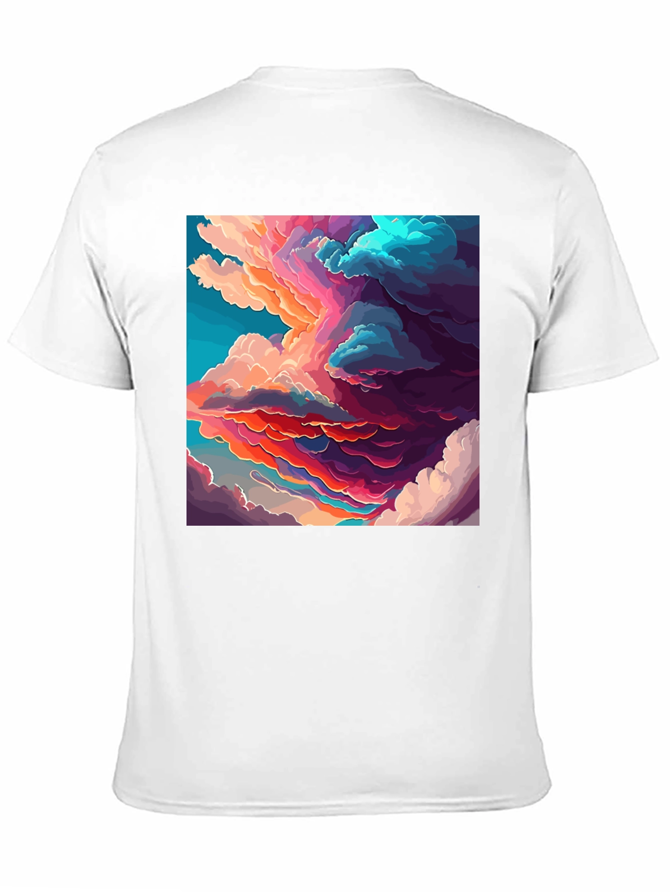 Cloudscape Graphic Black T-Shirt