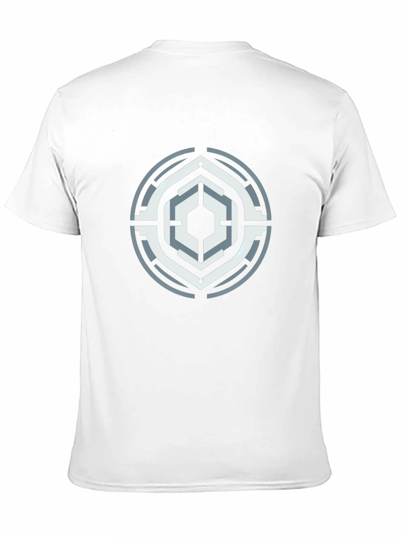 Geometric Symbol Black T-Shirt