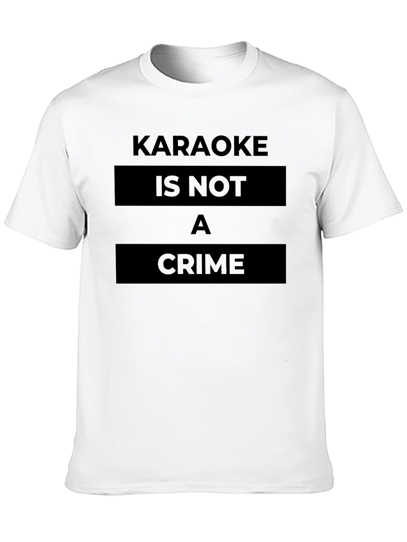 Karaoke Is Not A Crime - Graphic T-Shirt