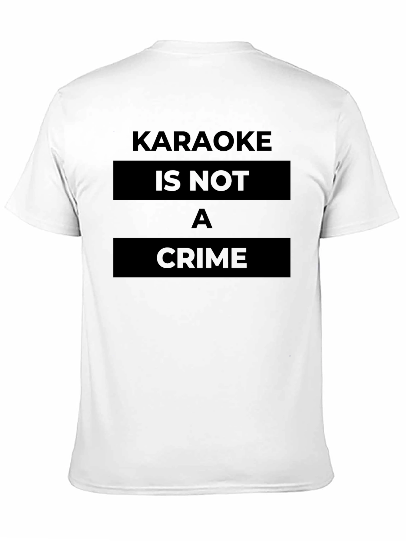 Karaoke Is Not A Crime - Graphic T-Shirt