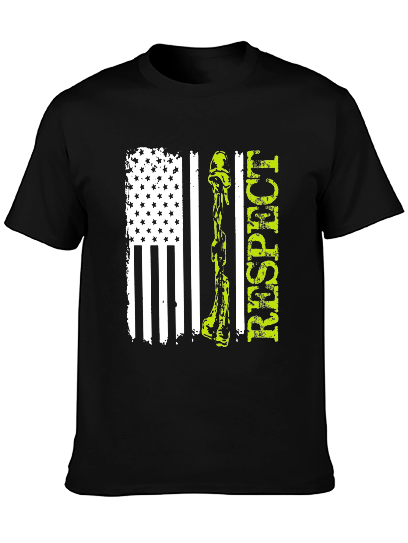Respect Flag Graphic T-Shirt