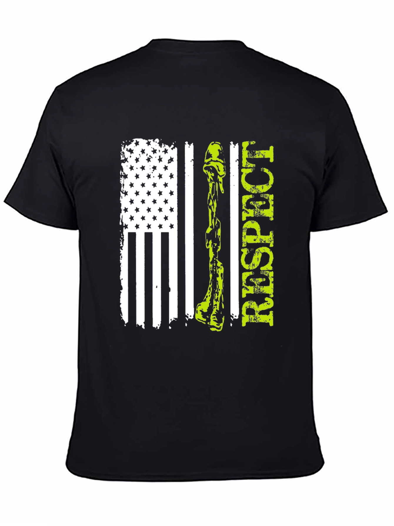 Respect Flag Graphic T-Shirt