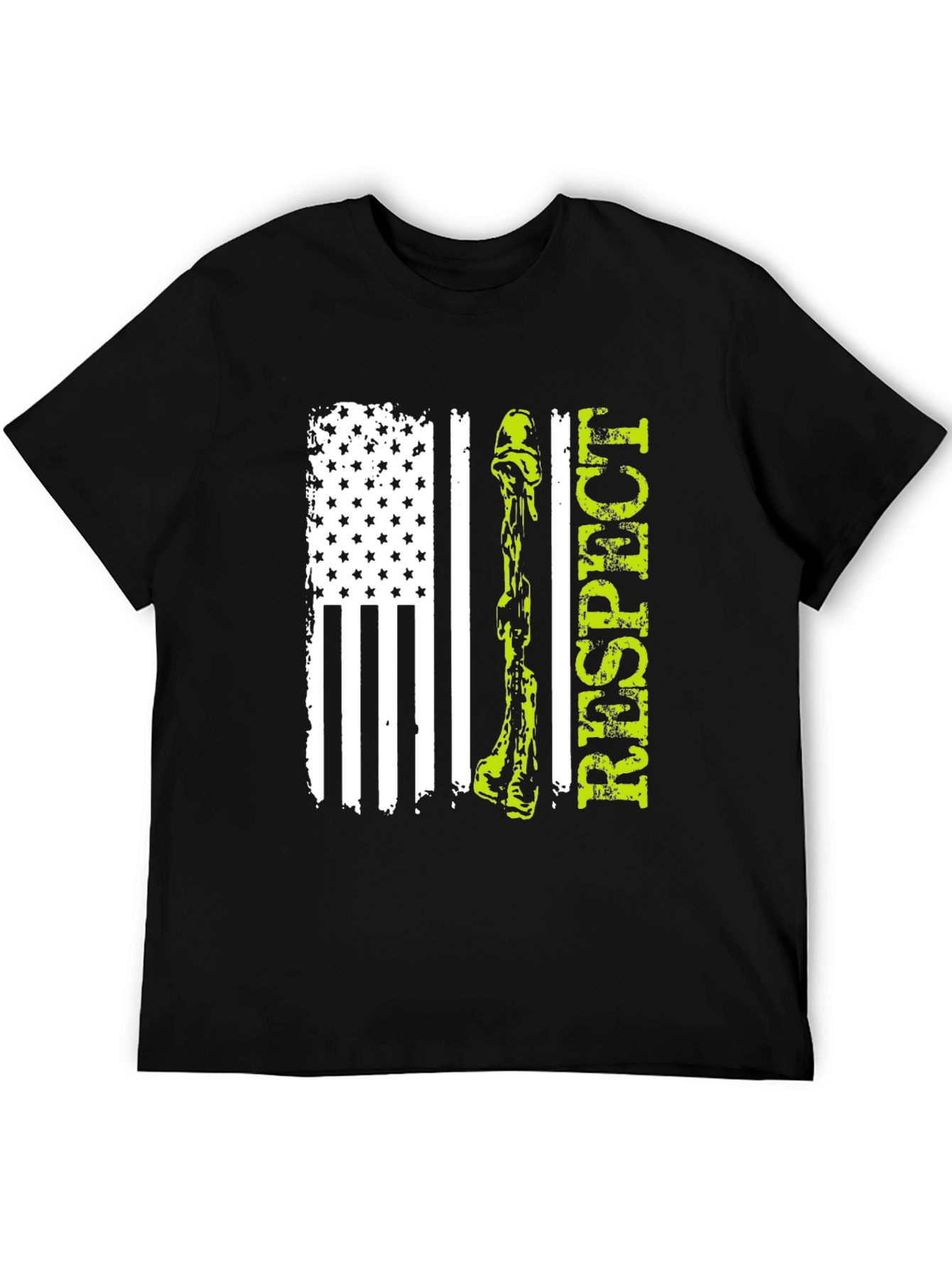 Respect Flag Graphic T-Shirt