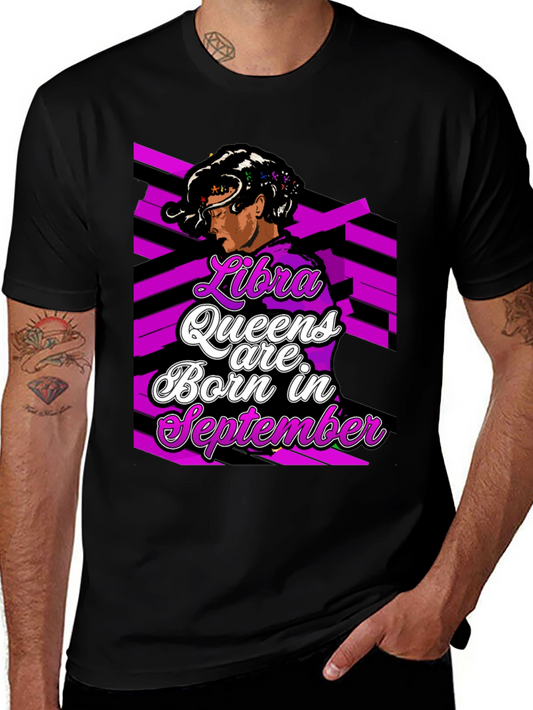 Libra Queen Born in September T-Shirt