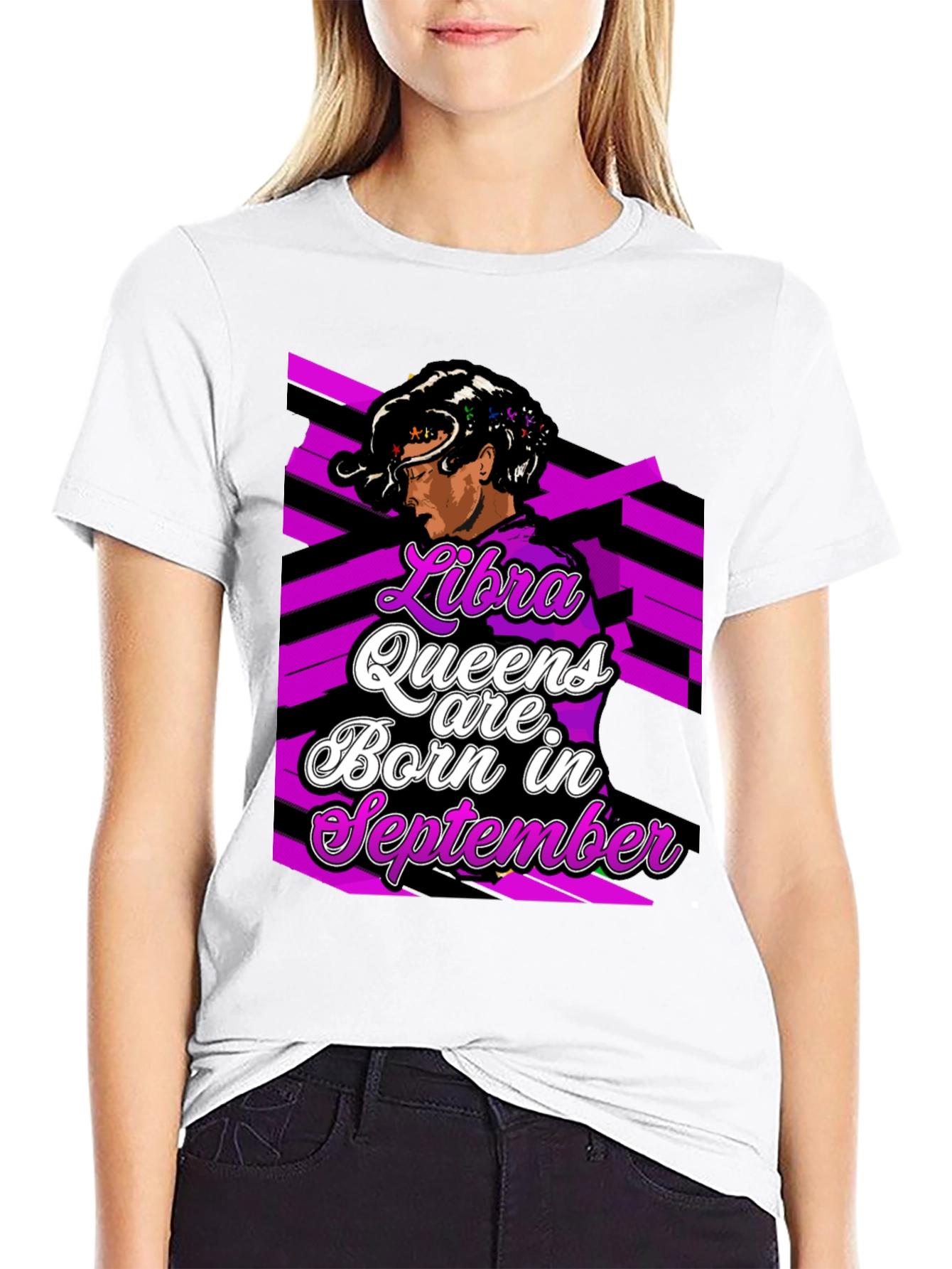 Libra Queen Born in September T-Shirt