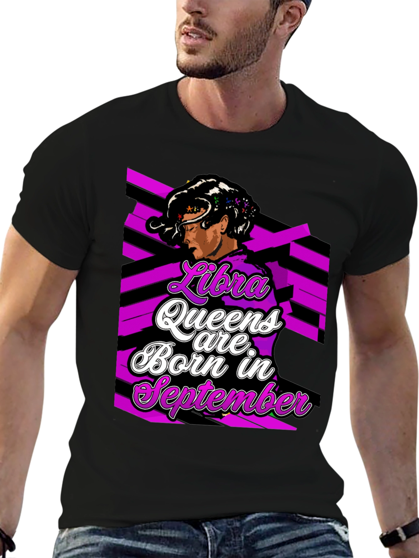 Libra Queen Born in September T-Shirt