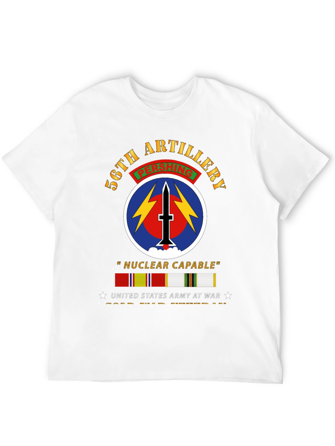 56th Artillery Pershing Nuclear Capable T-Shirt