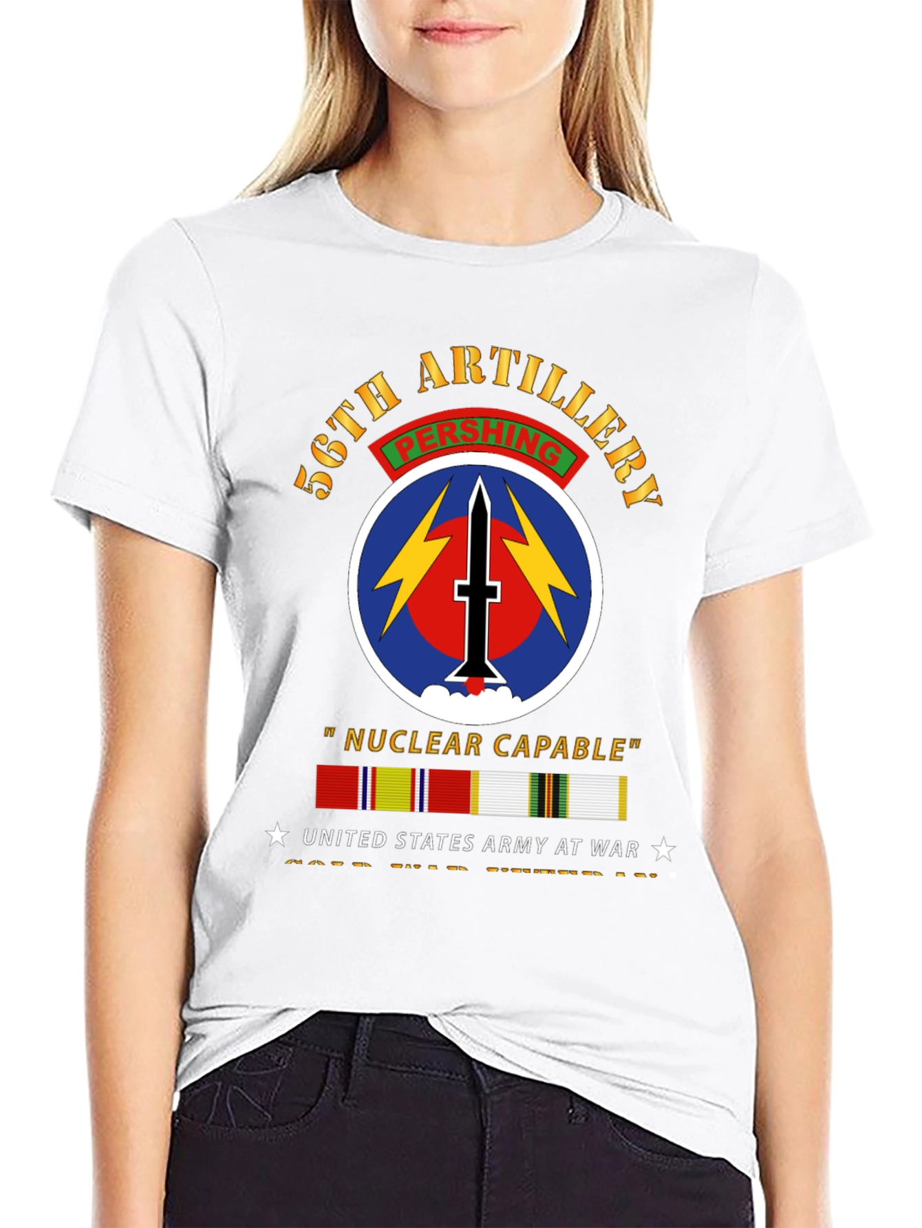 56th Artillery Pershing Nuclear Capable T-Shirt