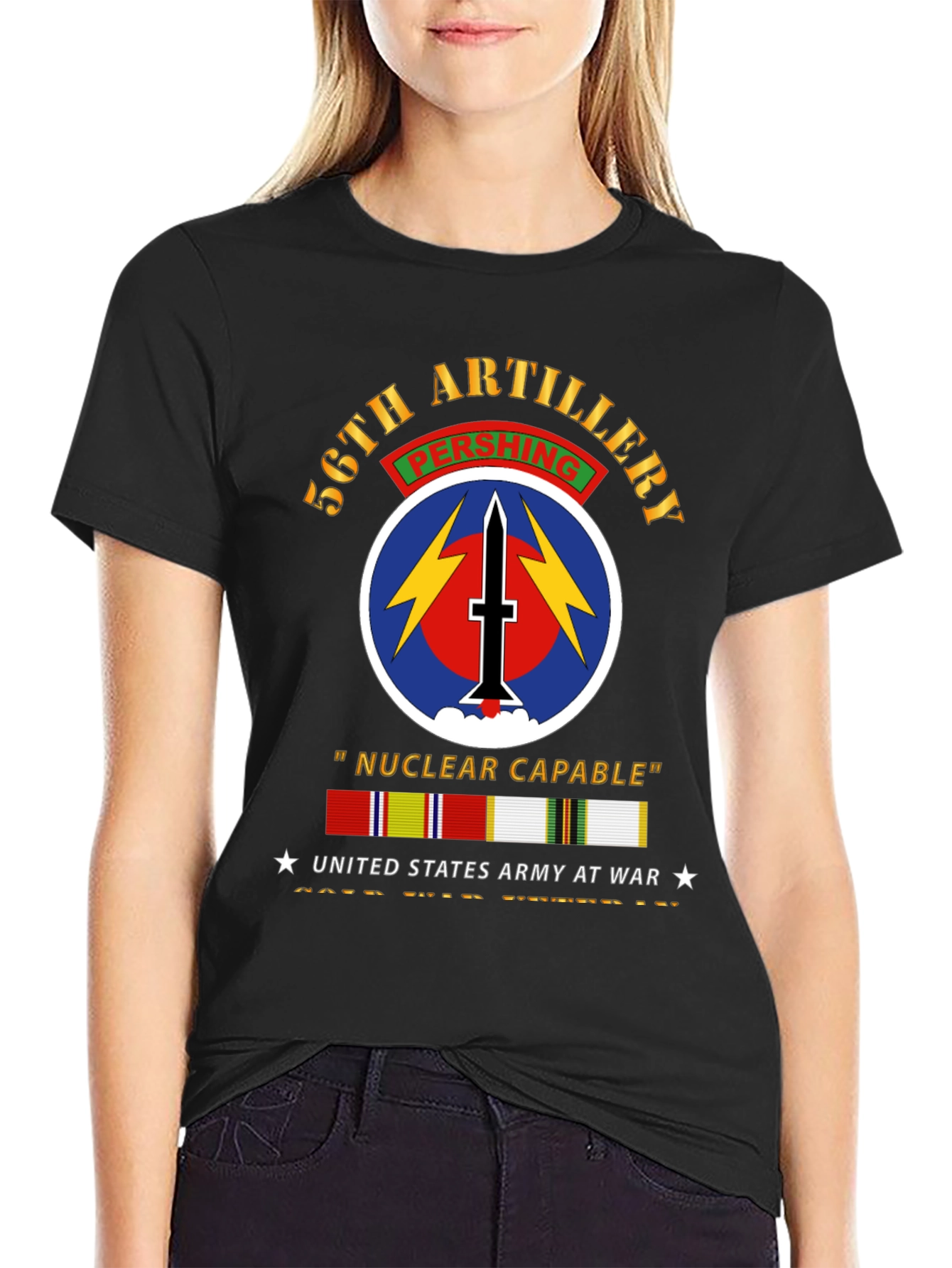 56th Artillery Pershing Nuclear Capable T-Shirt