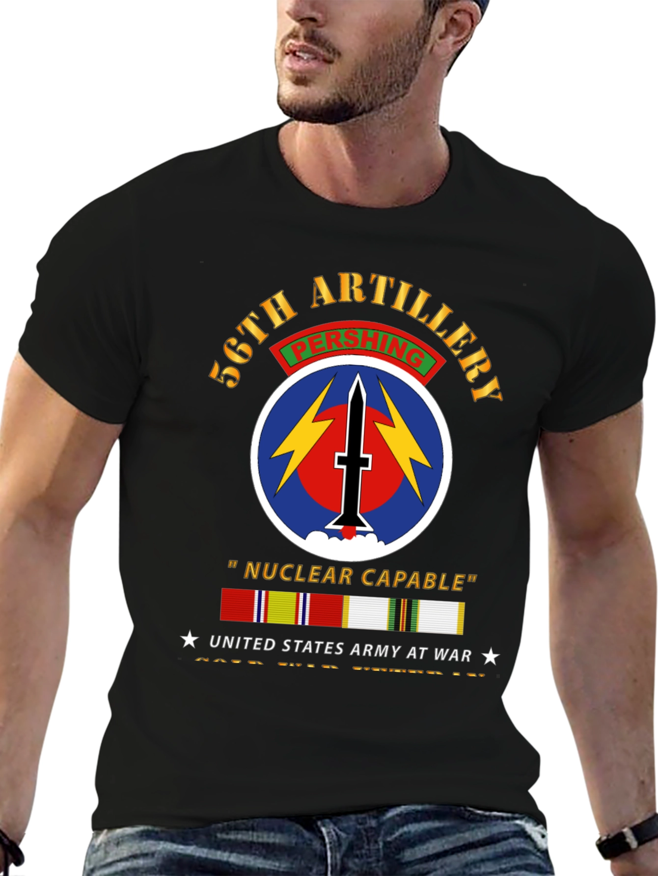 56th Artillery Pershing Nuclear Capable T-Shirt