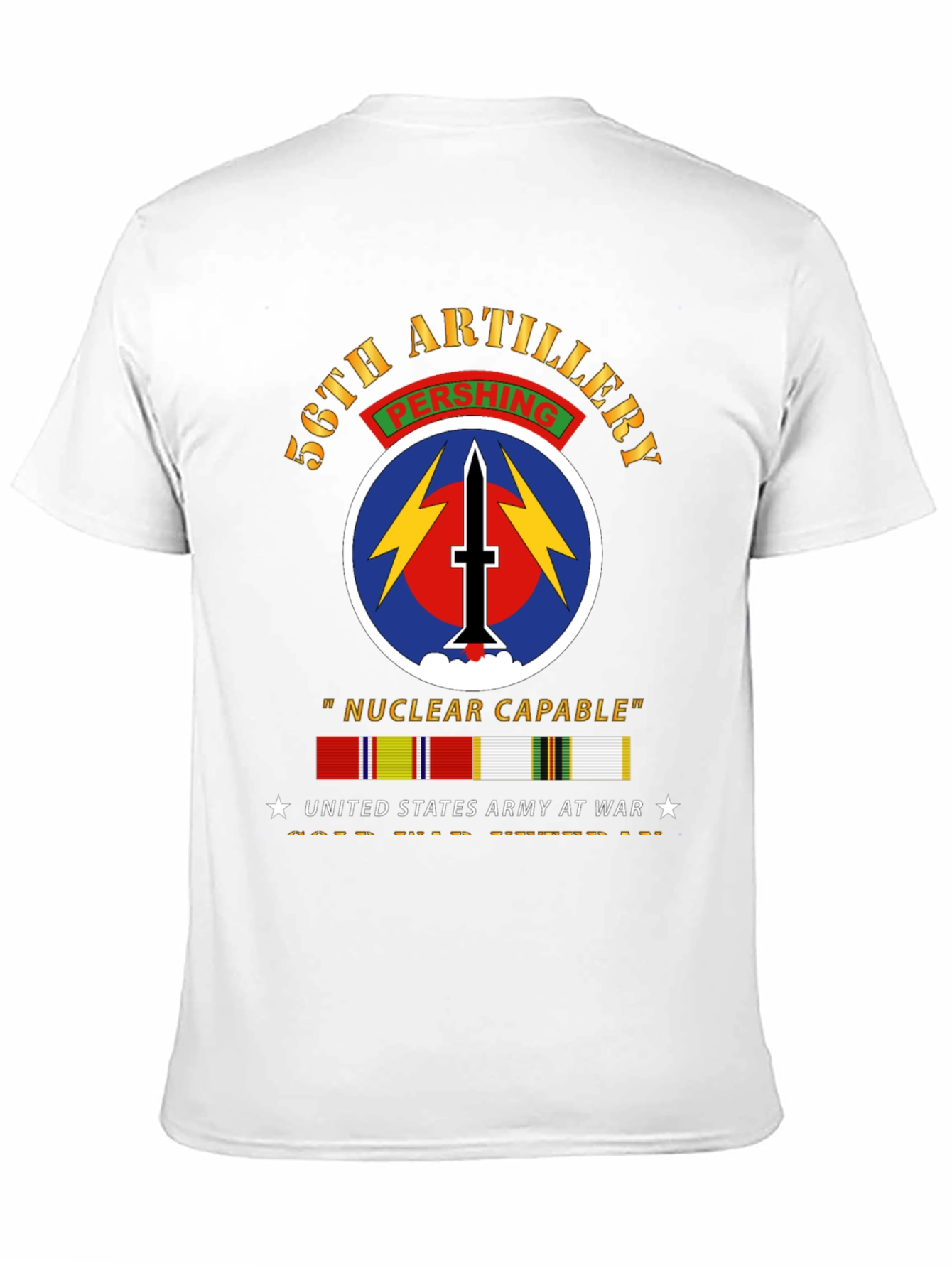 56th Artillery Pershing Nuclear Capable T-Shirt