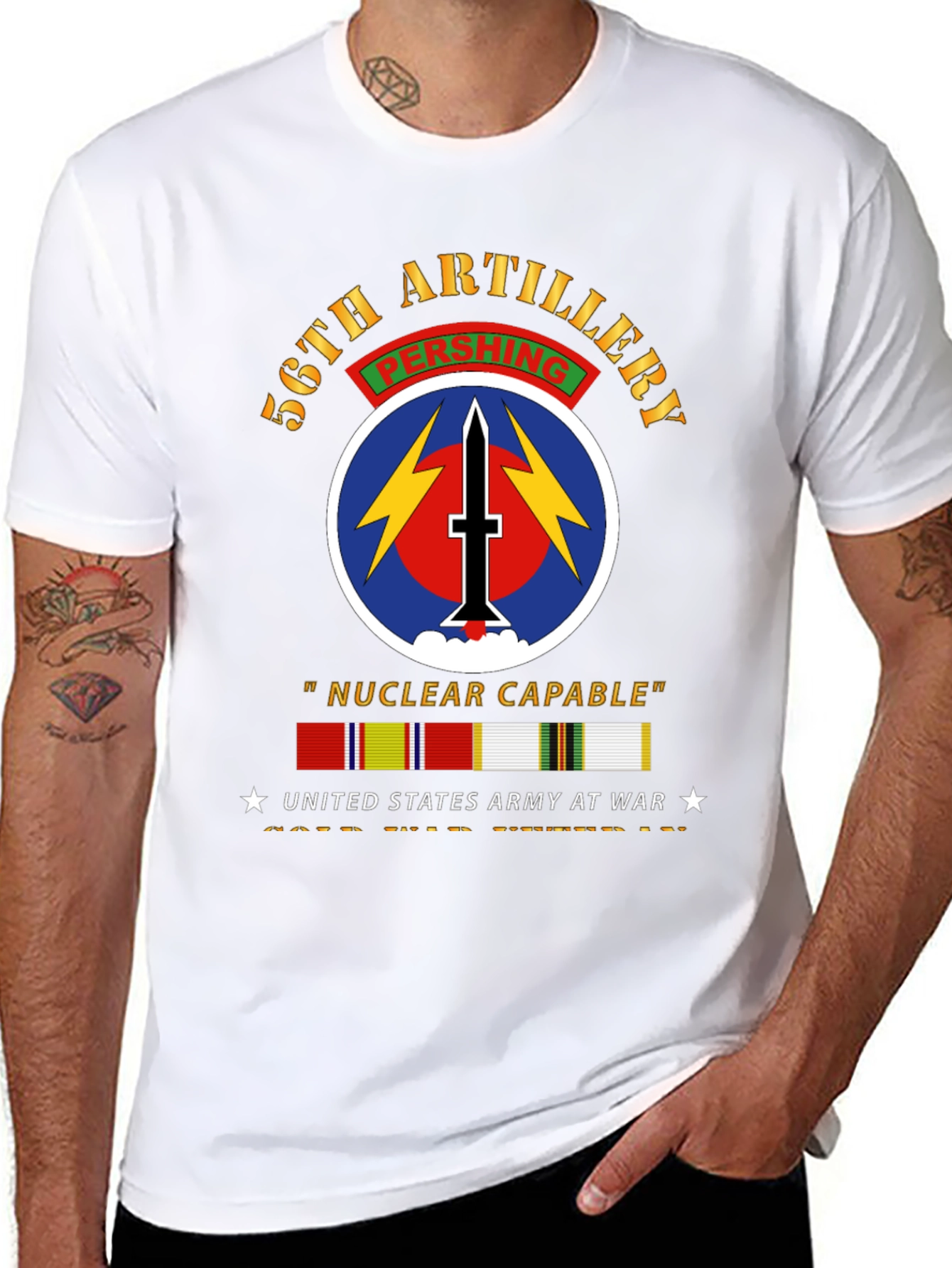 56th Artillery Pershing Nuclear Capable T-Shirt