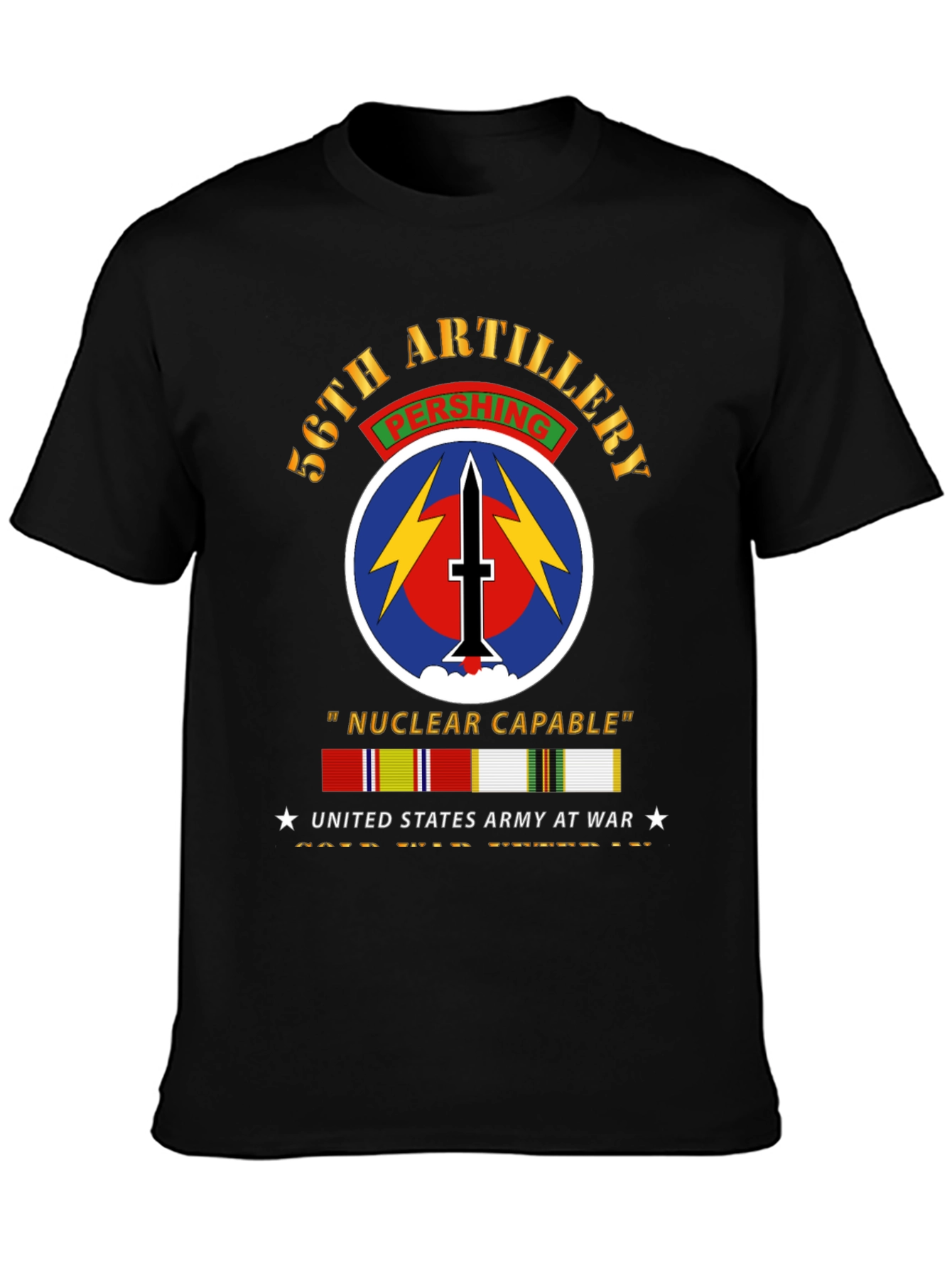 56th Artillery Pershing Nuclear Capable T-Shirt