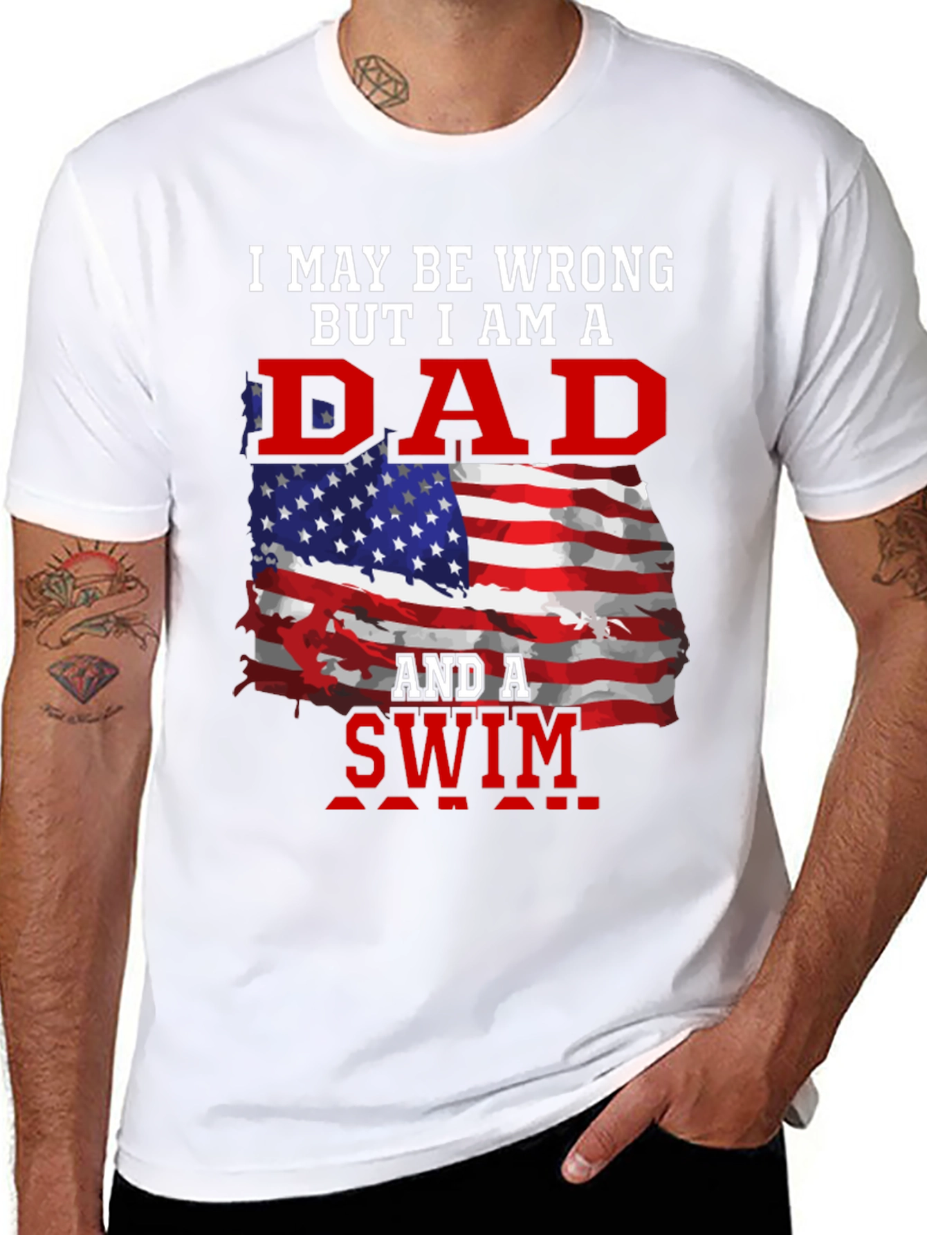 Dad and A Swim T-Shirt