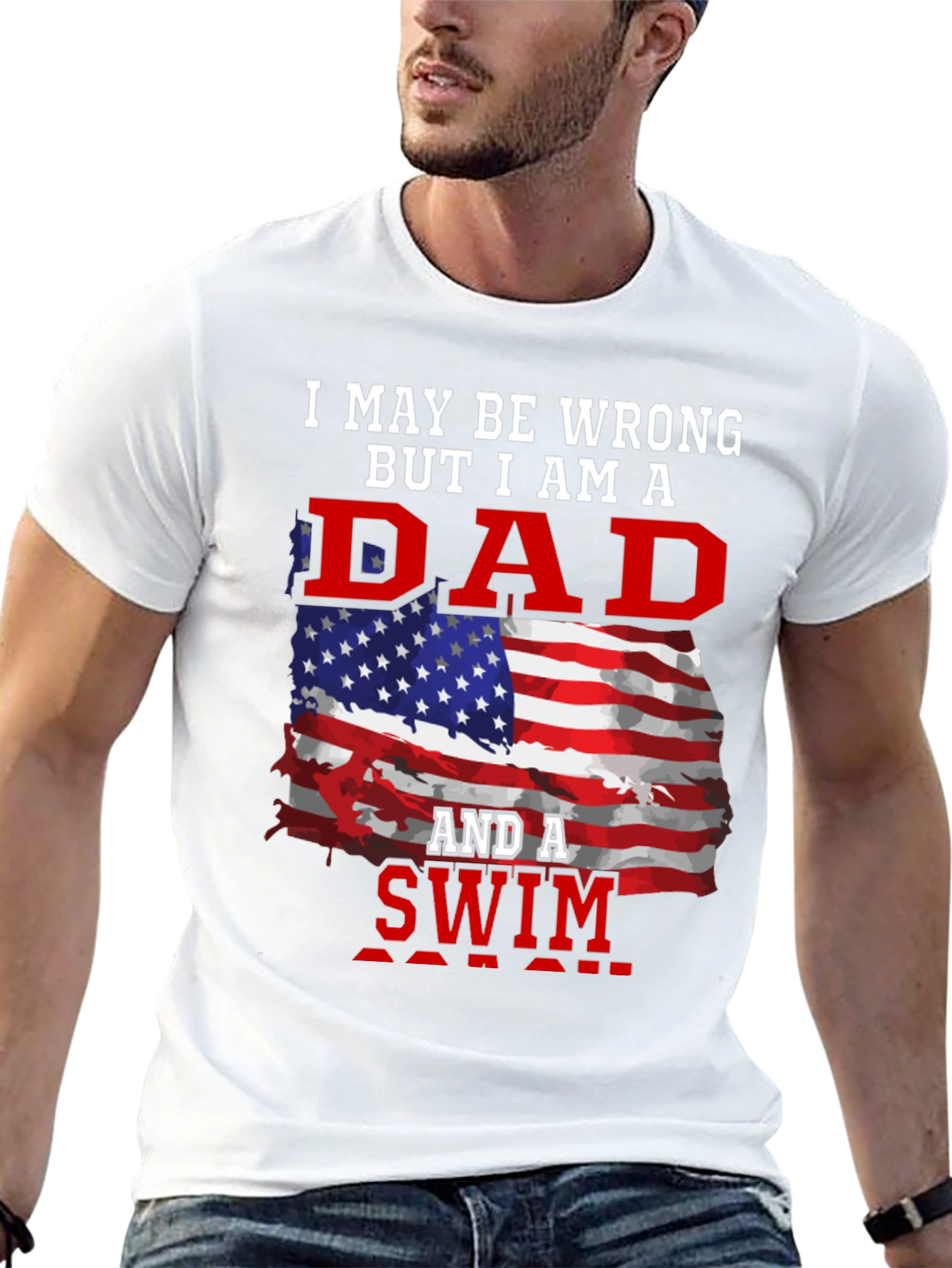 Dad and A Swim T-Shirt