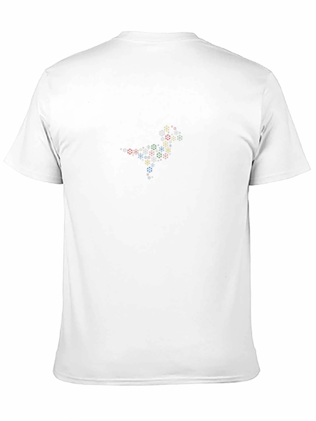 Dino Snowflake T-Shirt - Unique Design