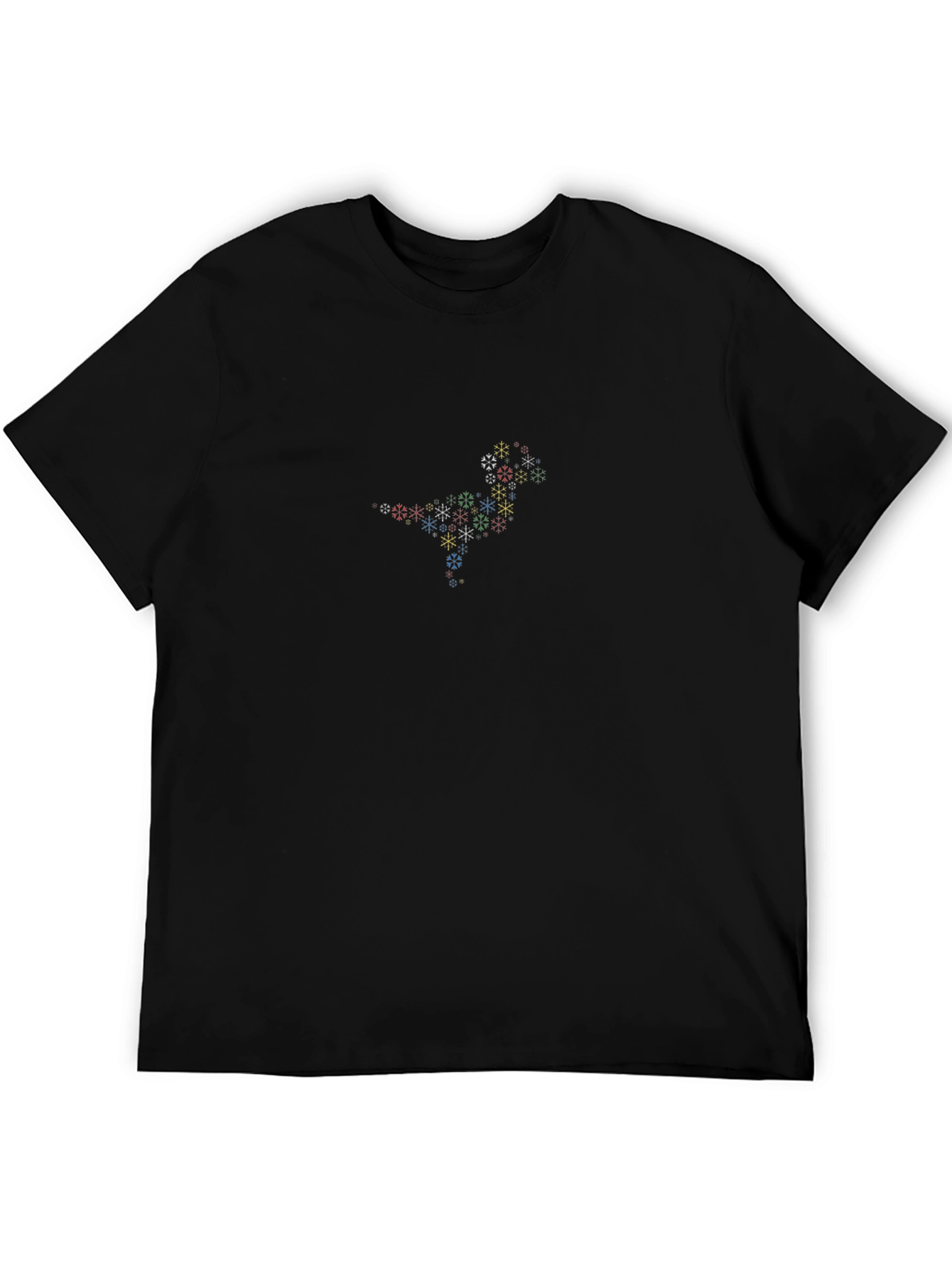 Dino Snowflake T-Shirt - Unique Design