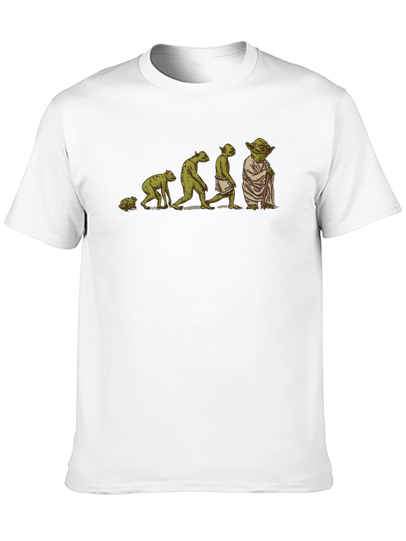 Yoda Evolution T-Shirt - Geeky Star Wars Tee