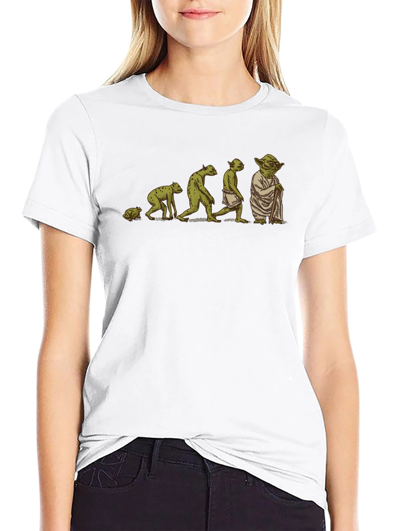 Yoda Evolution T-Shirt - Geeky Star Wars Tee