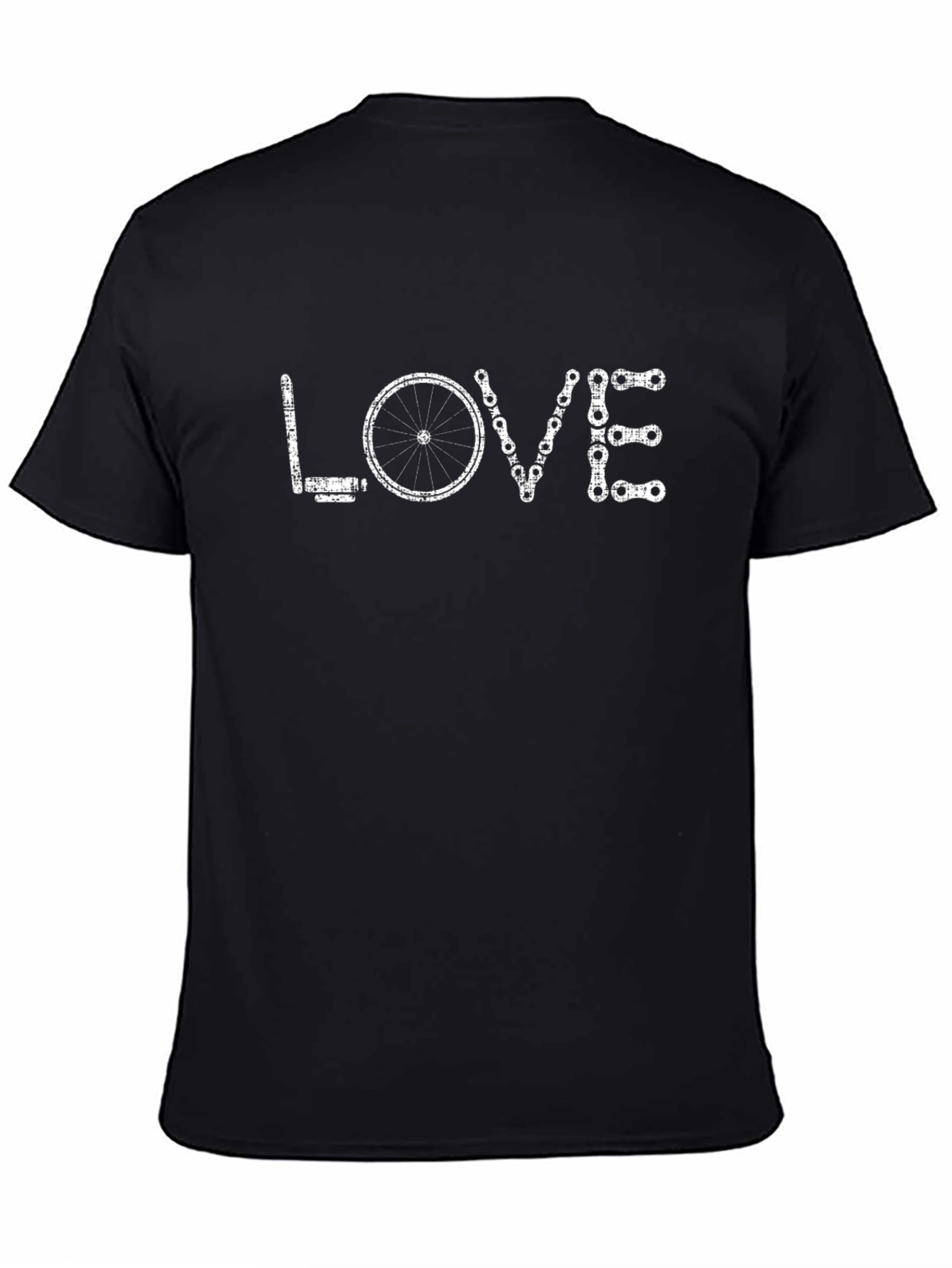 Love Cycling T-Shirt - Bike Chain Design