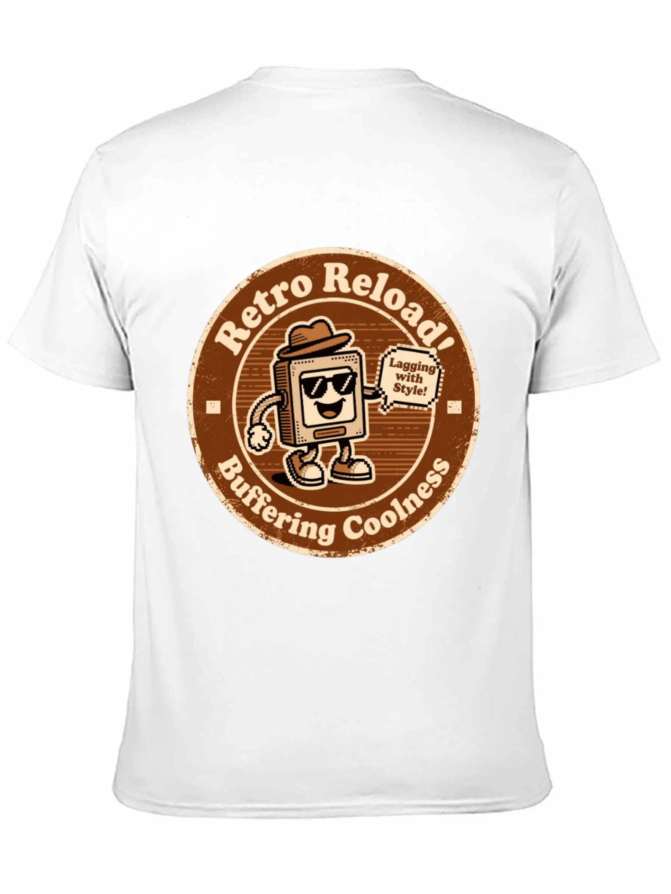 Retro Reload T-Shirt - Buffering Coolness