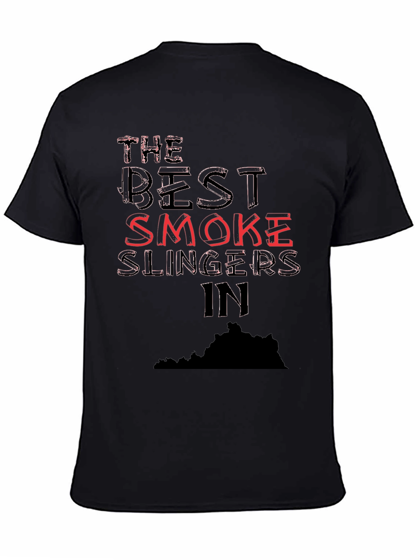 Smoke Slingers Graphic Tee - Black