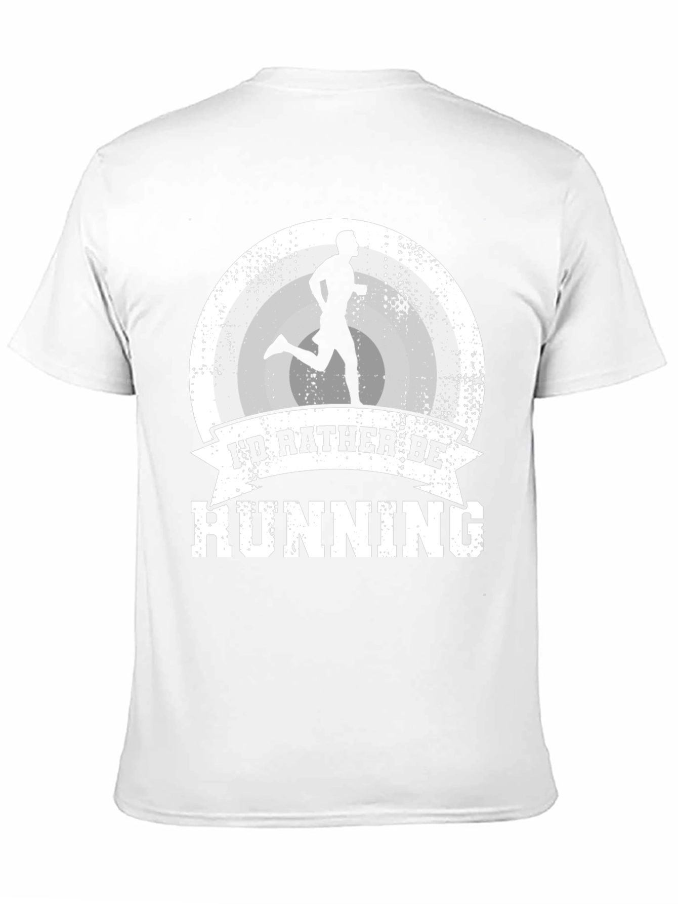 Id Rather Be Running Mens Graphic Tee