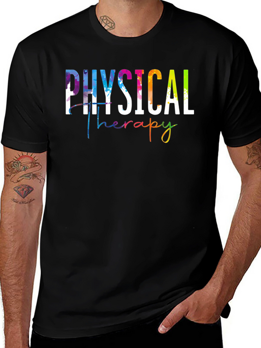 Physical Therapy Colorful Graphic Tee