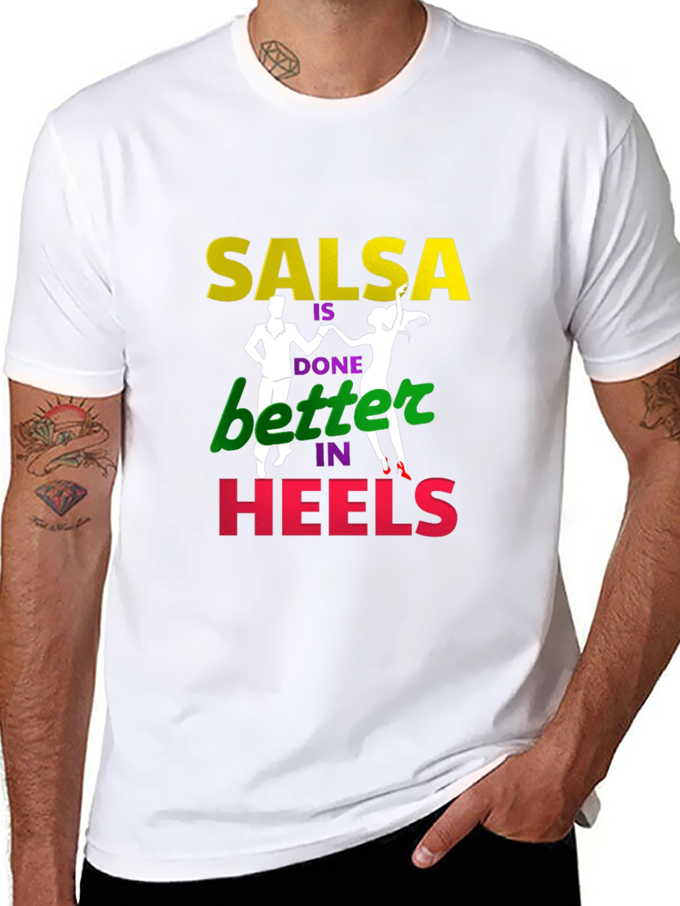Salsa Dance T-Shirt - Better in Heels Graphic Tee