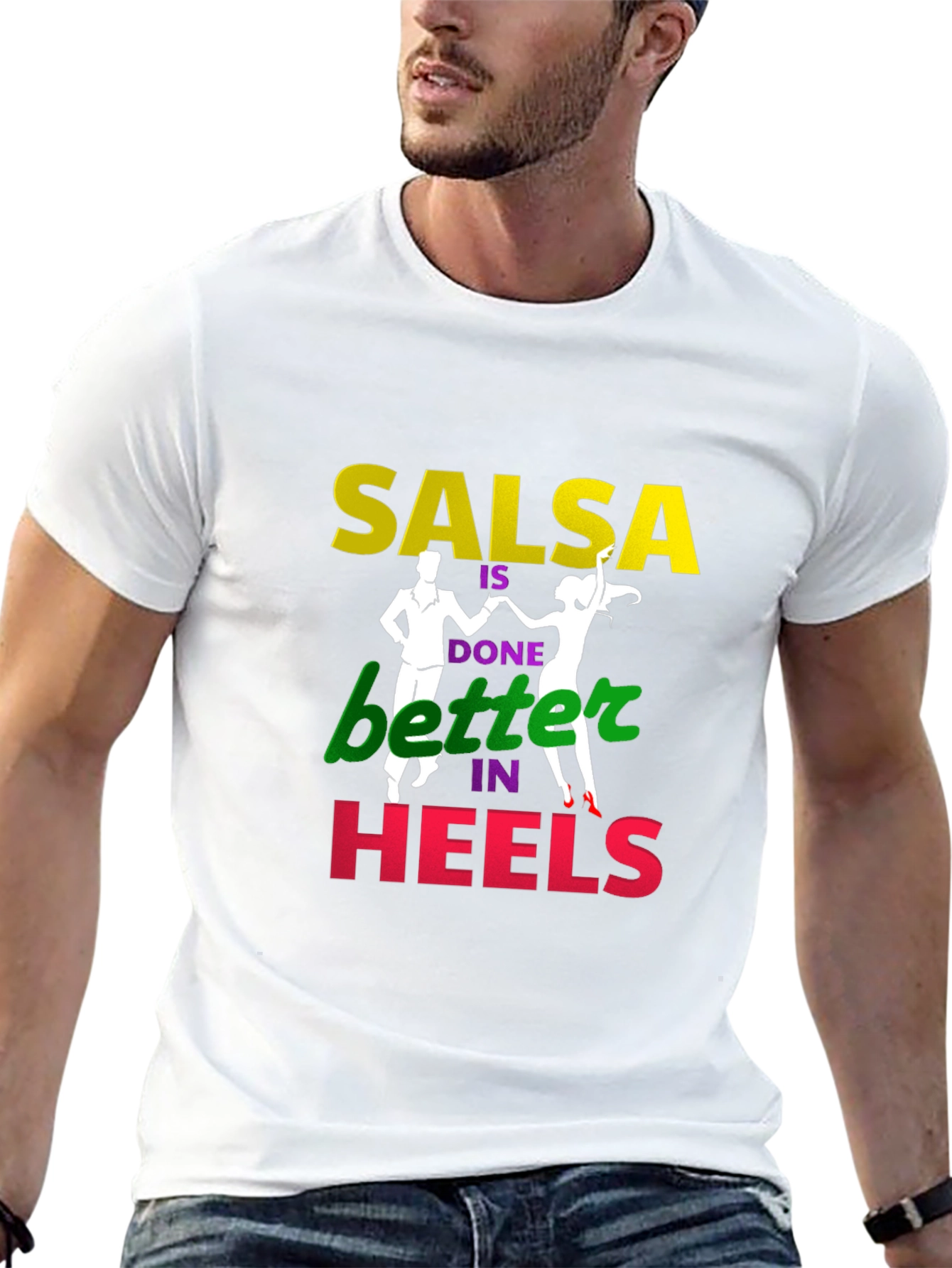 Salsa Dance T-Shirt - Better in Heels Graphic Tee