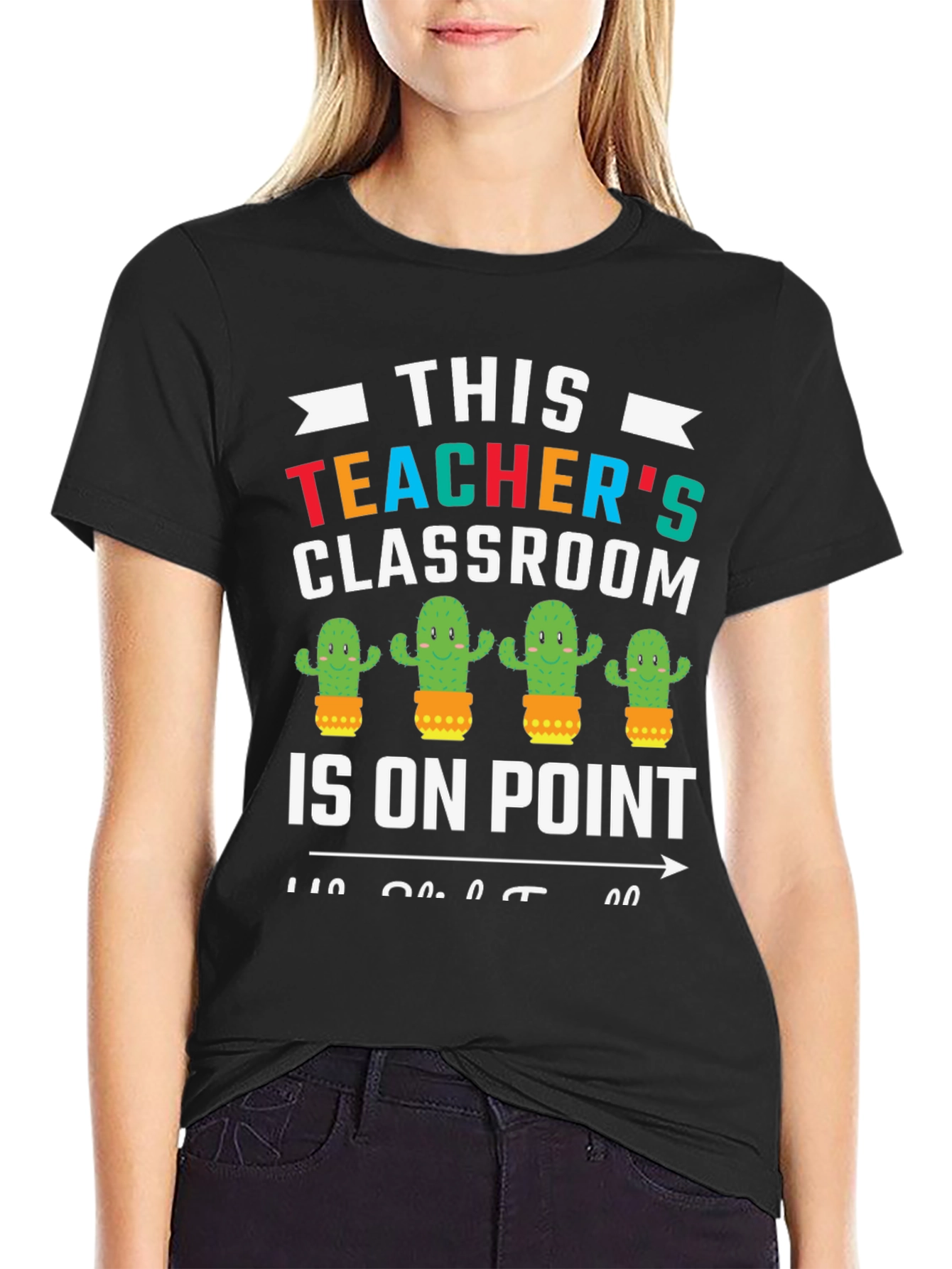 Teachers Classroom Cactus T-Shirt