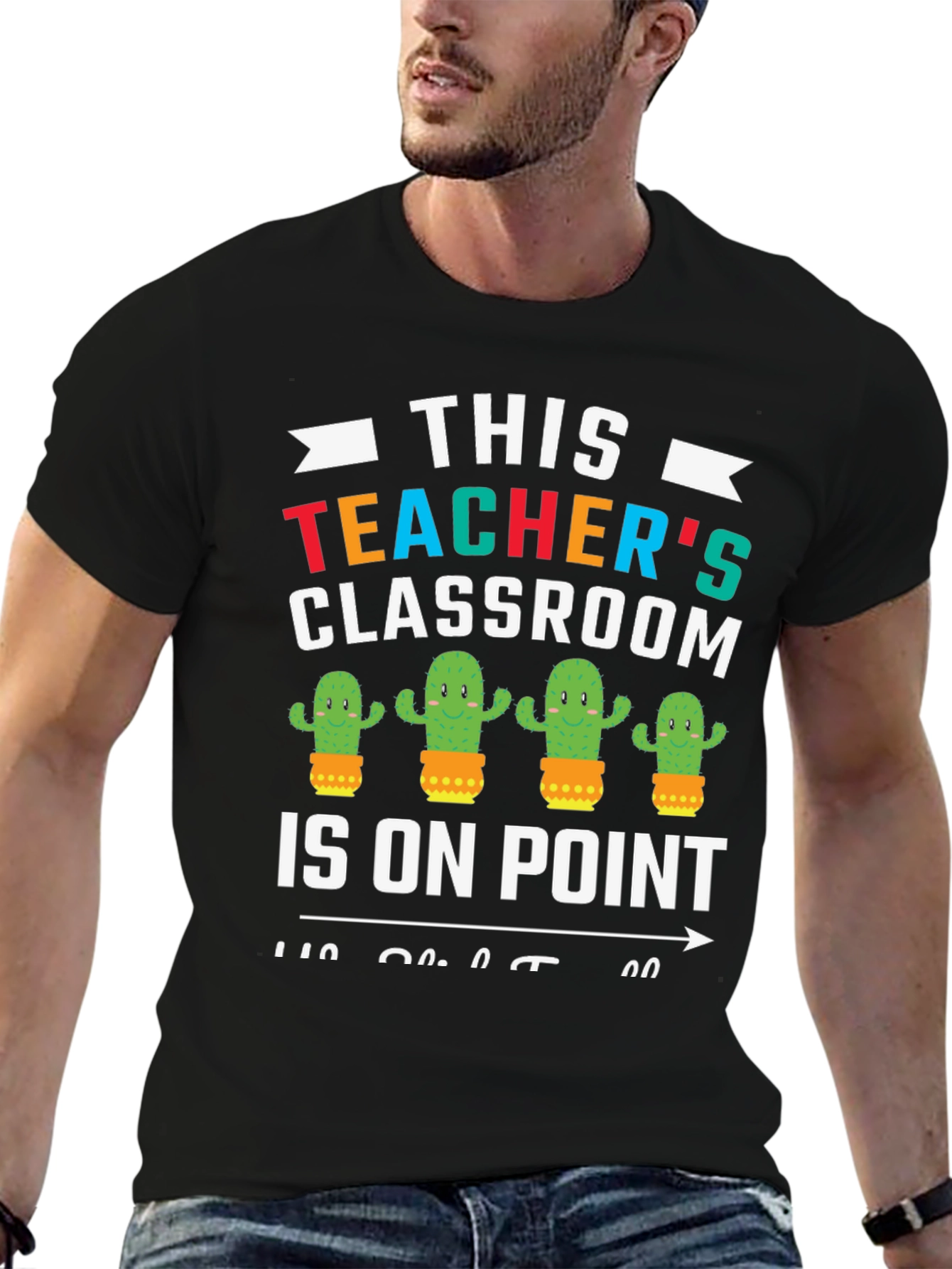 Teachers Classroom Cactus T-Shirt