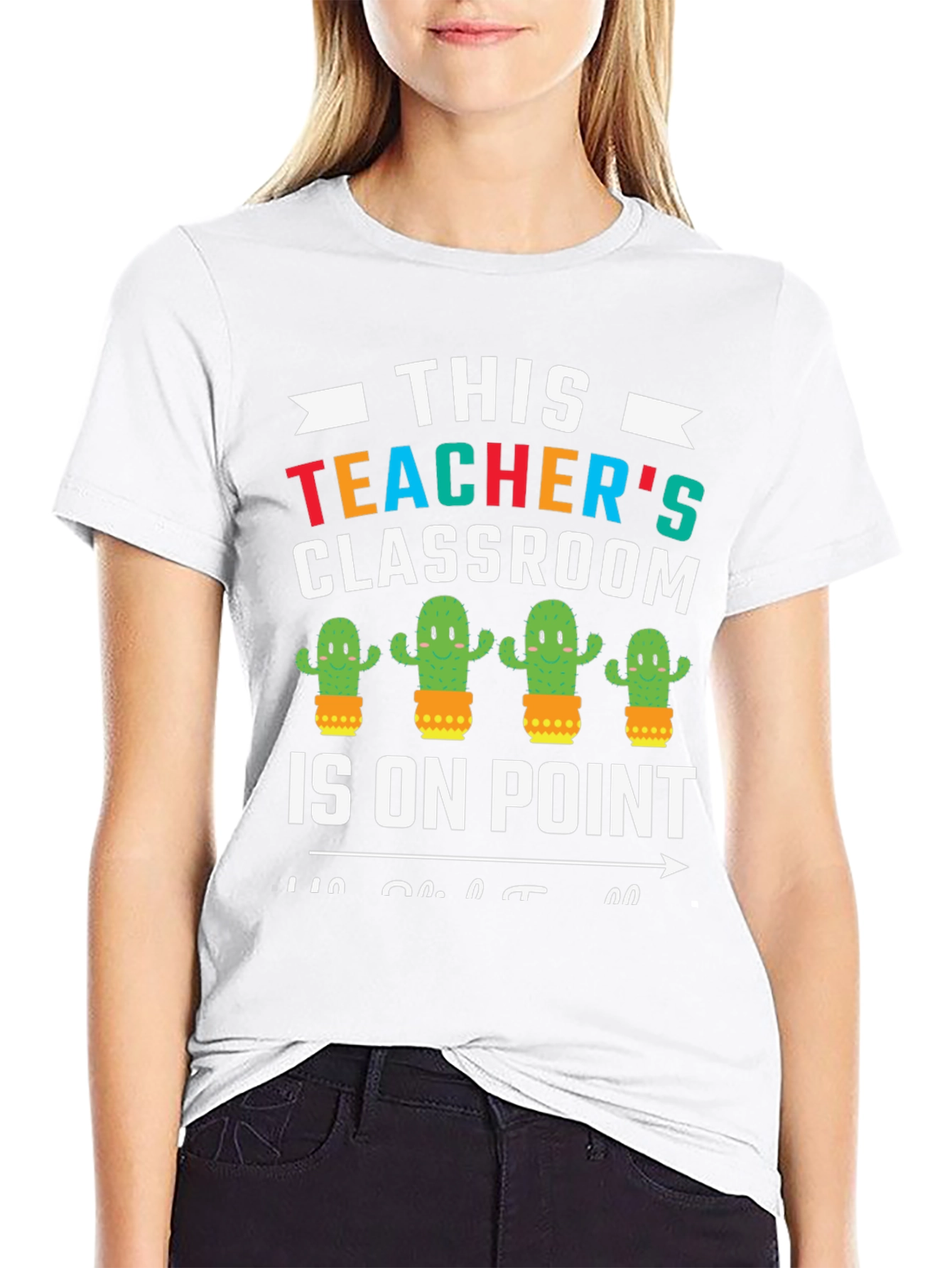 Teachers Classroom Cactus T-Shirt