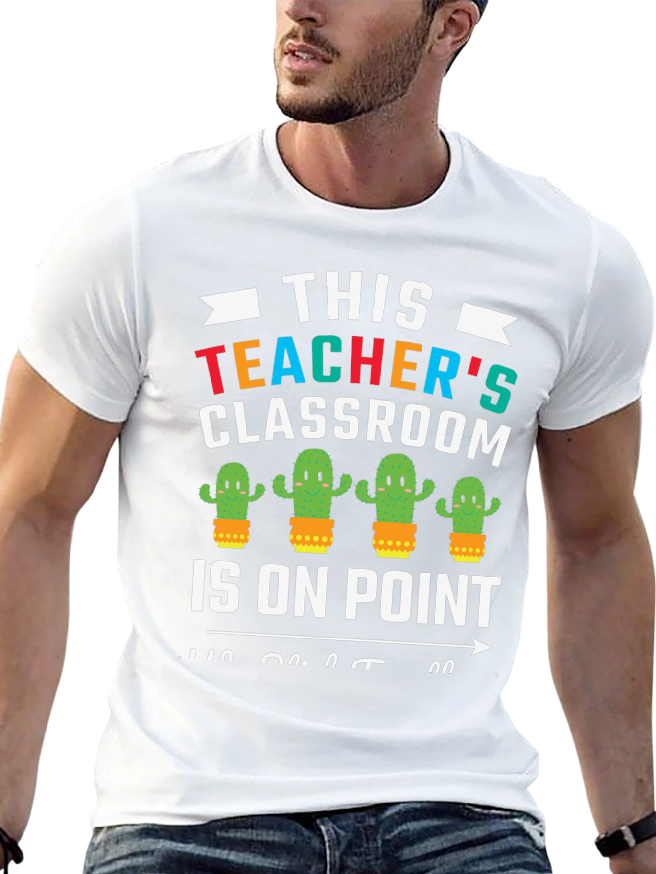 Teachers Classroom Cactus T-Shirt